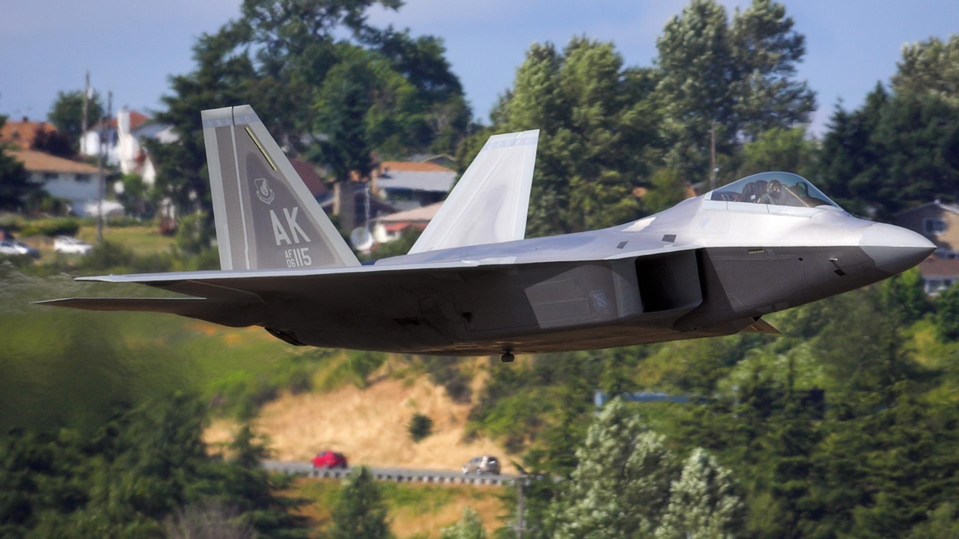 1920 x 1080, raptor, aircraft planes, 1080P, city, martin, lockheed, f-22, boeing, 1080i, 1080p, HD Wallpaper