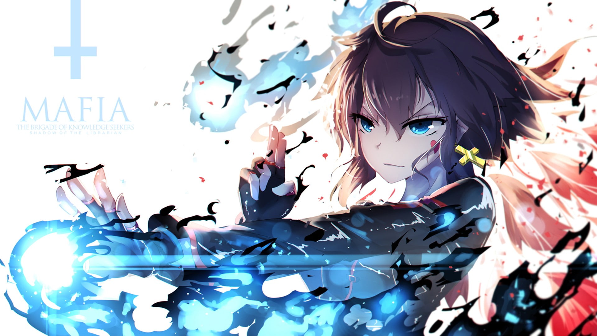 anime girls, anime, Pixiv Fantasia T, 1080P, Aoharu x Kikanjuu, HD Wallpaper