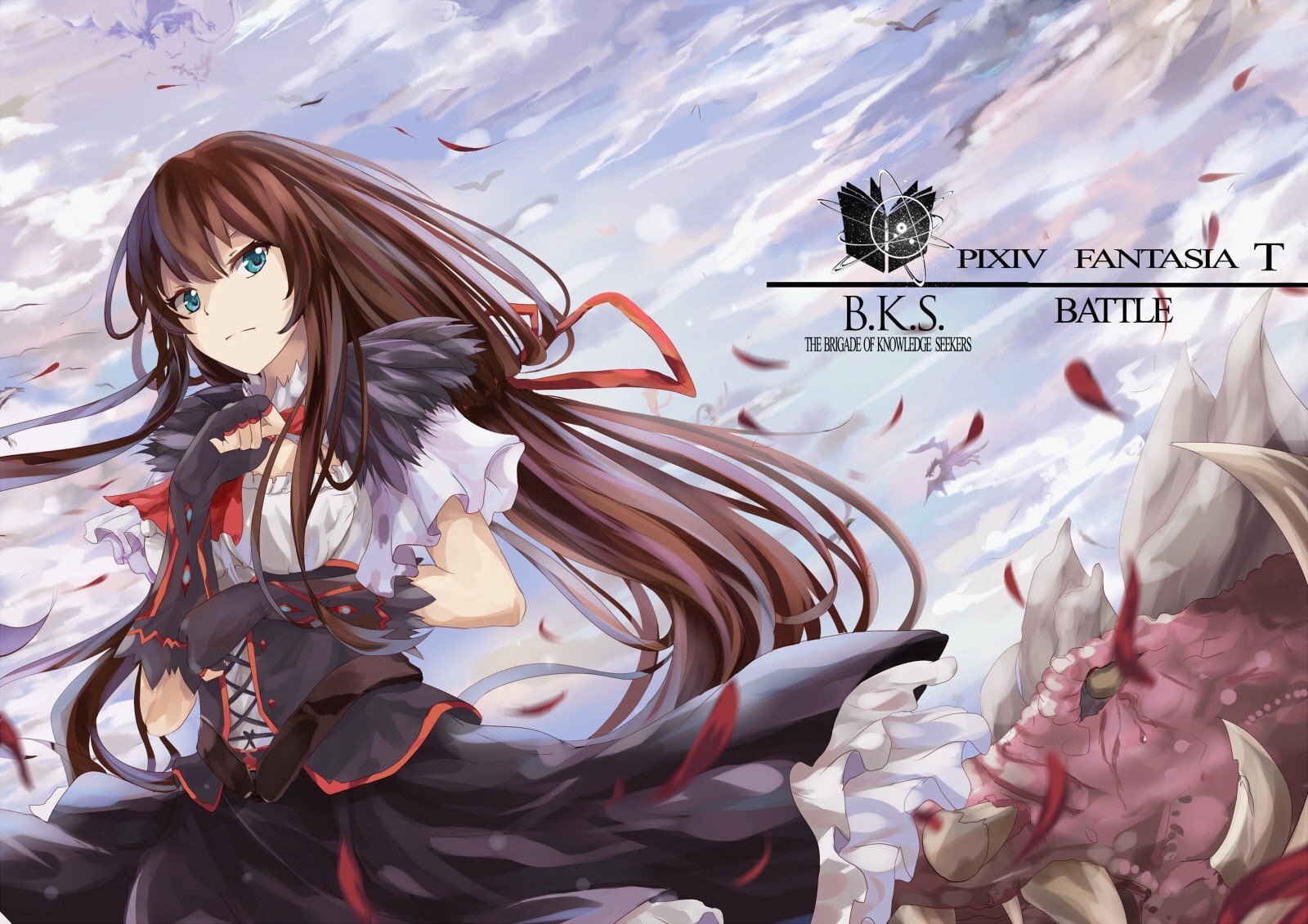 Pixiv Fantasia T, anime girls, 720P, Pixiv Fantasia, original characters, HD Wallpaper