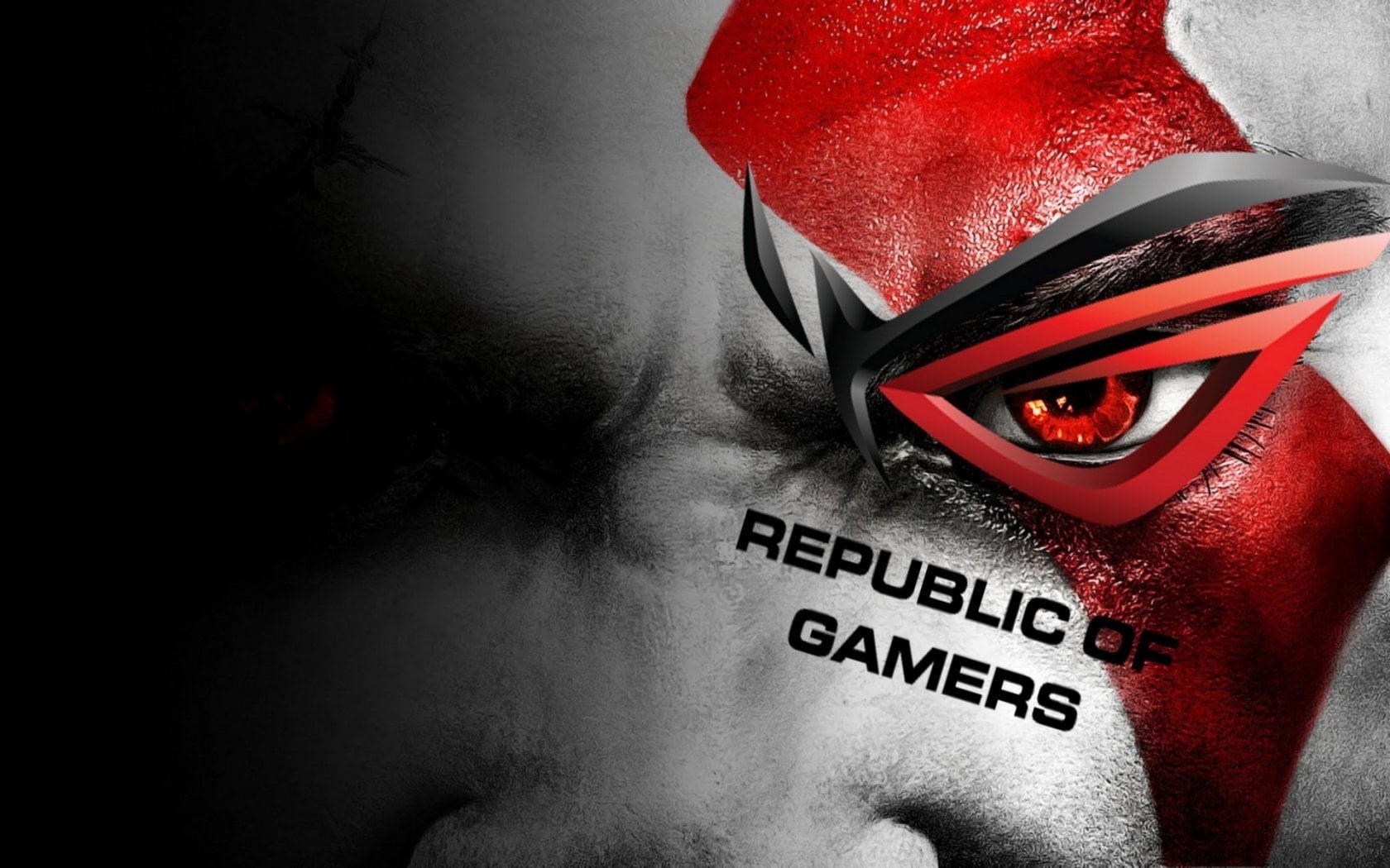 one person, social issues, Computer, human body part, evil, headshot, Republic of Gamers, 720P, indoors, God of War, God Of War III, emotion, fear, teenager, HD Wallpaper