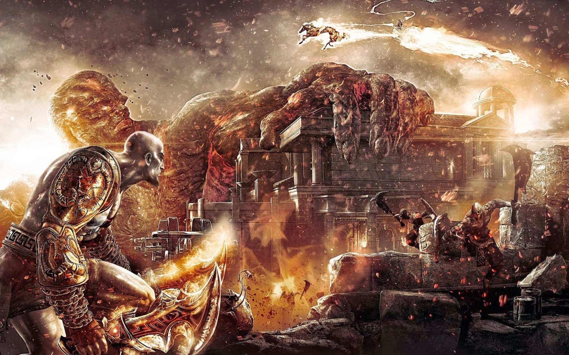 War, God, God of War, God Of War III, 1080P, HD Wallpaper