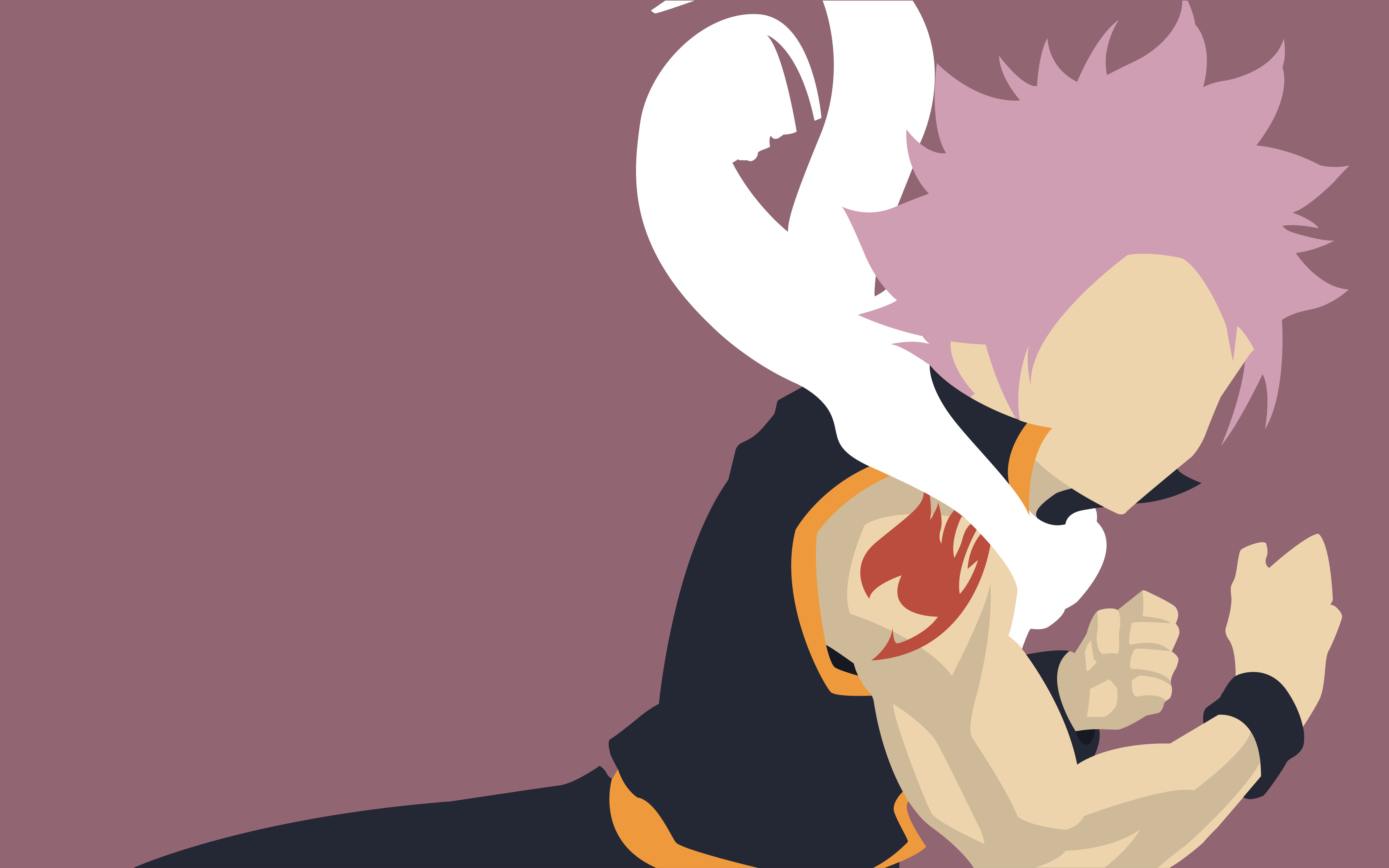 Anime, Fairy Tail, Natsu Dragneel, 4K, HD Wallpaper