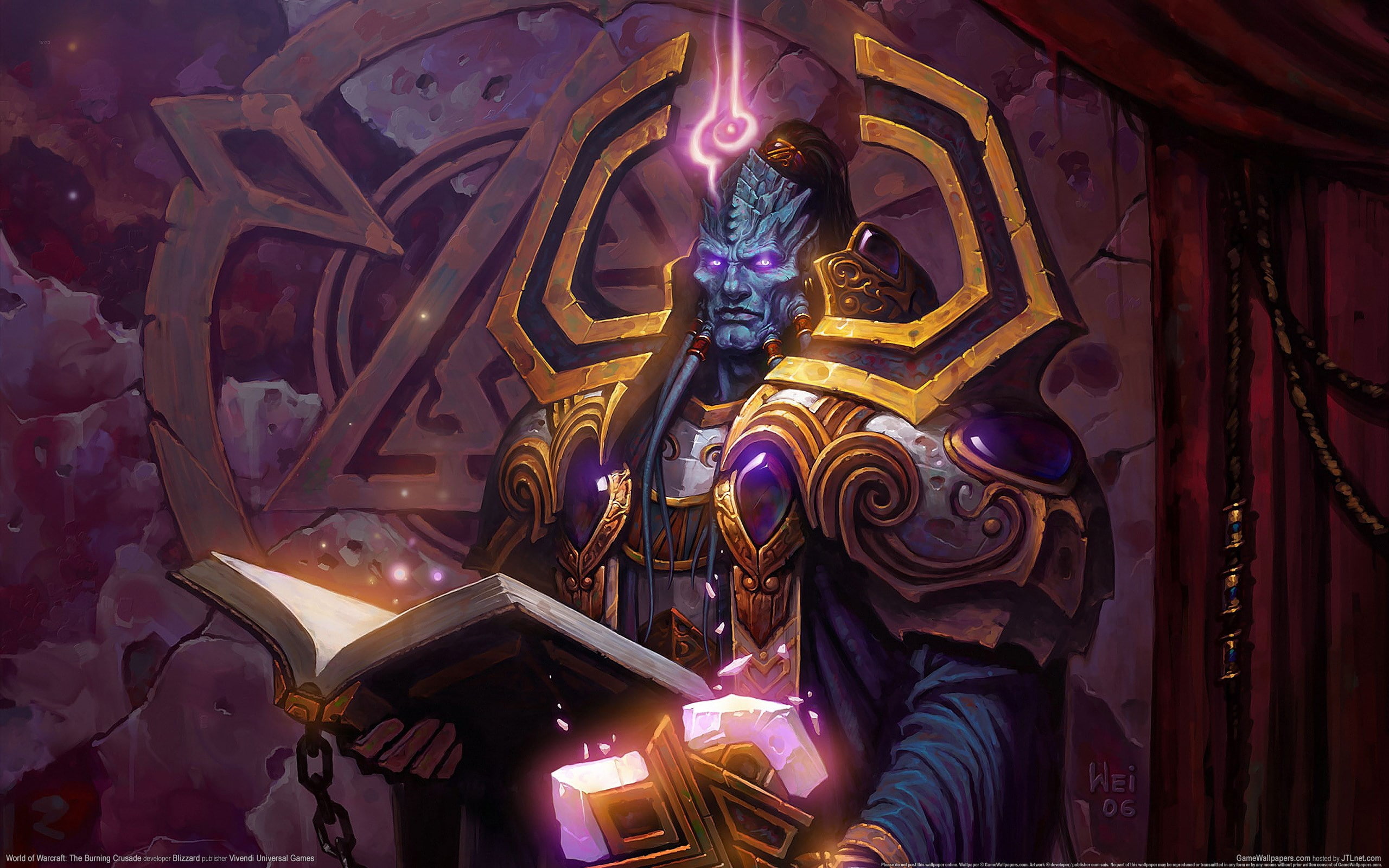 2K, world of warcraft the burning crusade, HD Wallpaper