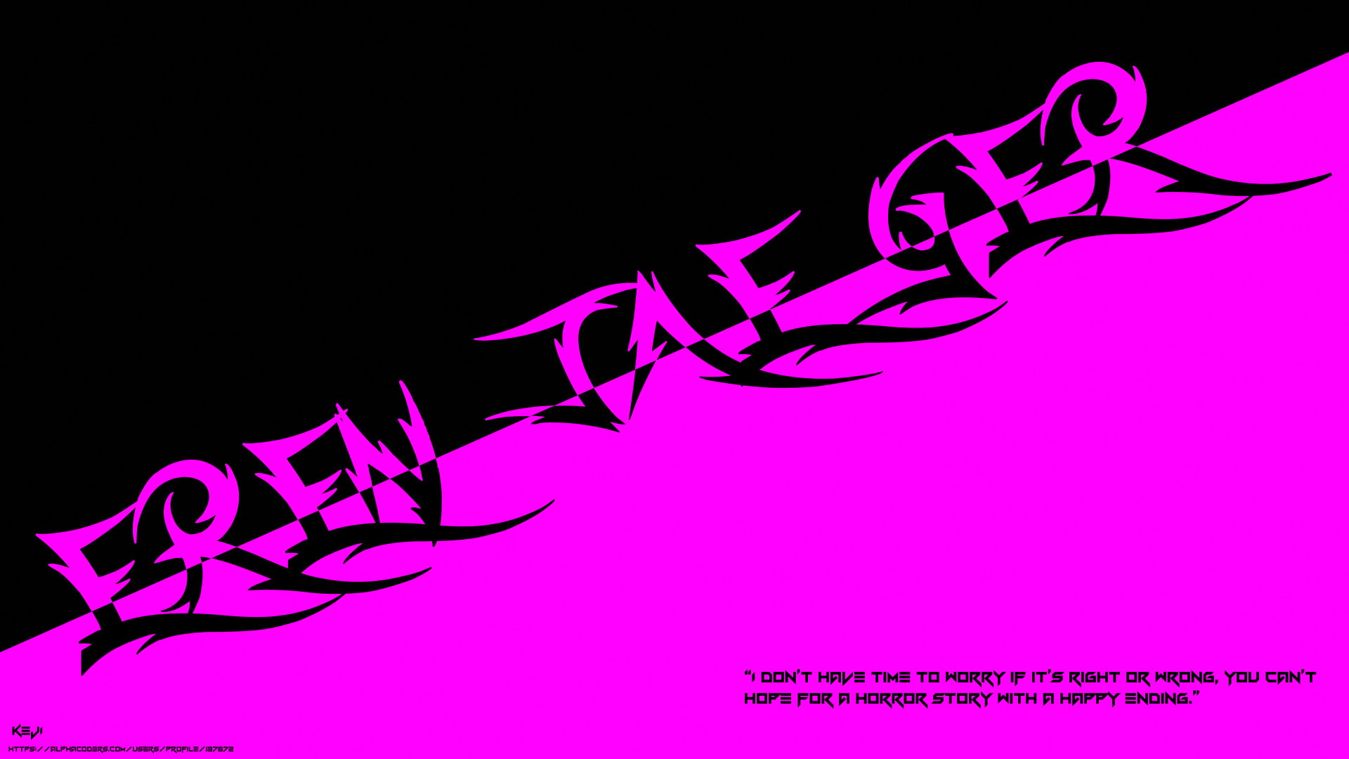 Quote, Eren Yeager, Attack On Titan, Text, 1080P, Anime, HD Wallpaper