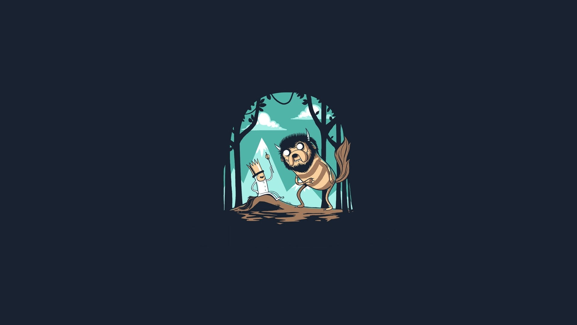 time, jake, ice, are, hd, things, king, cartoon/comic, 1080P, adventure, wild, the, where, HD Wallpaper