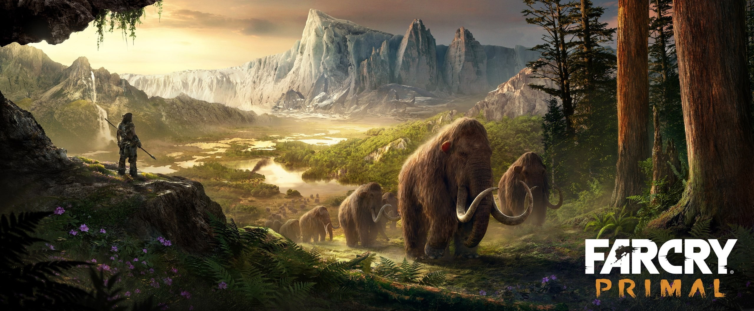 nature, tranquil scene, mountain range, tranquility, environment, mountain, activity, rock - object, scenics - nature, video games, non-urban scene, far cry primal, HD Wallpaper