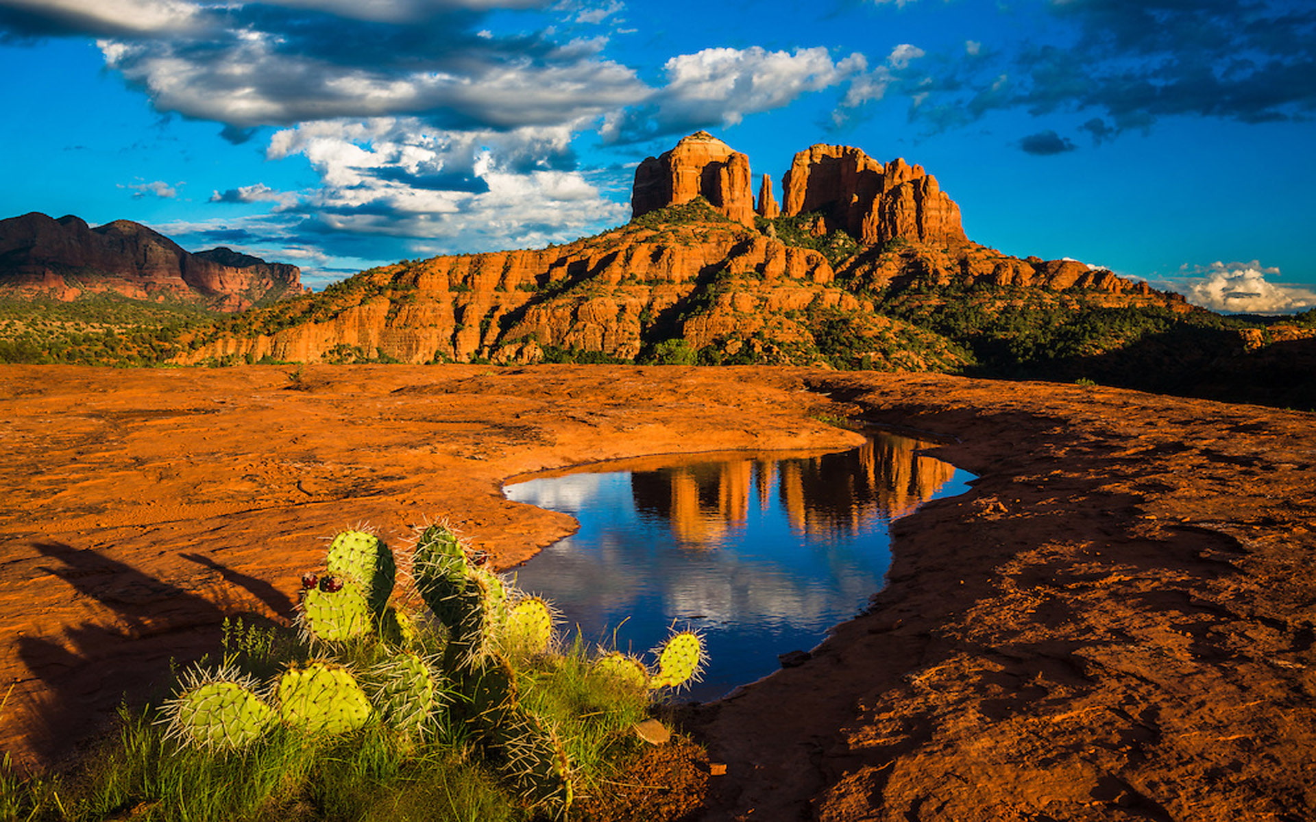 1080P, united, arizona, rock, states, landscape, sedona, hd, desktop, cathedral, nature, HD Wallpaper