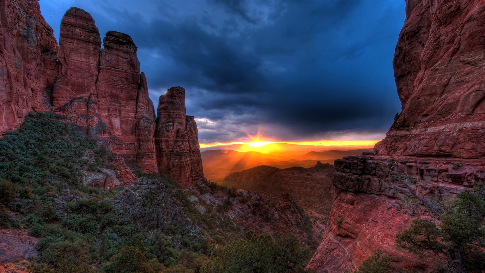 geology, travel destinations, landscape, scenics - nature, rock formation, environment, beauty in nature, outdoors, eroded, power in nature, sky, canyon, HD Wallpaper