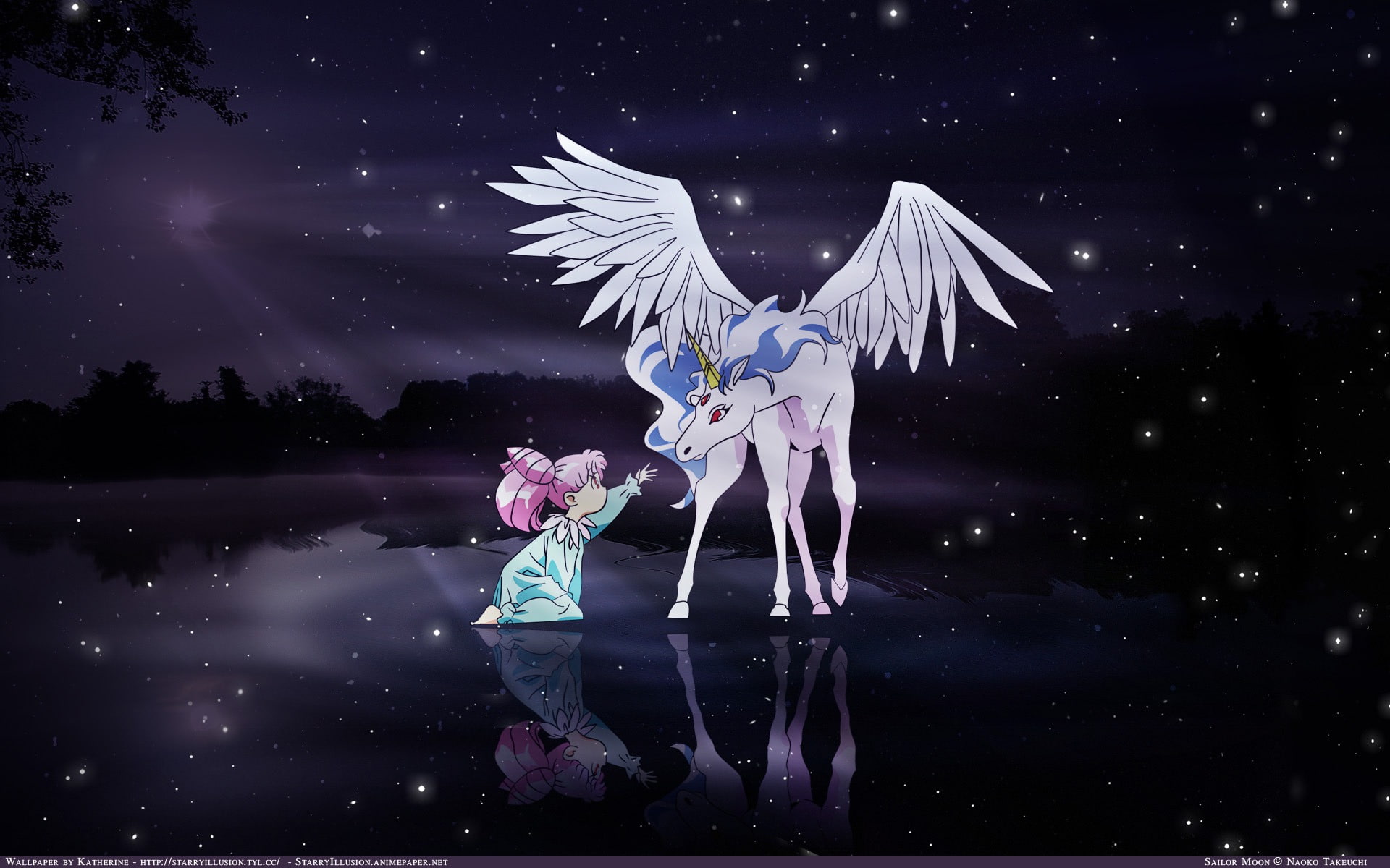 chibiusa, moon, 1080P, sailor, pegasus, HD Wallpaper