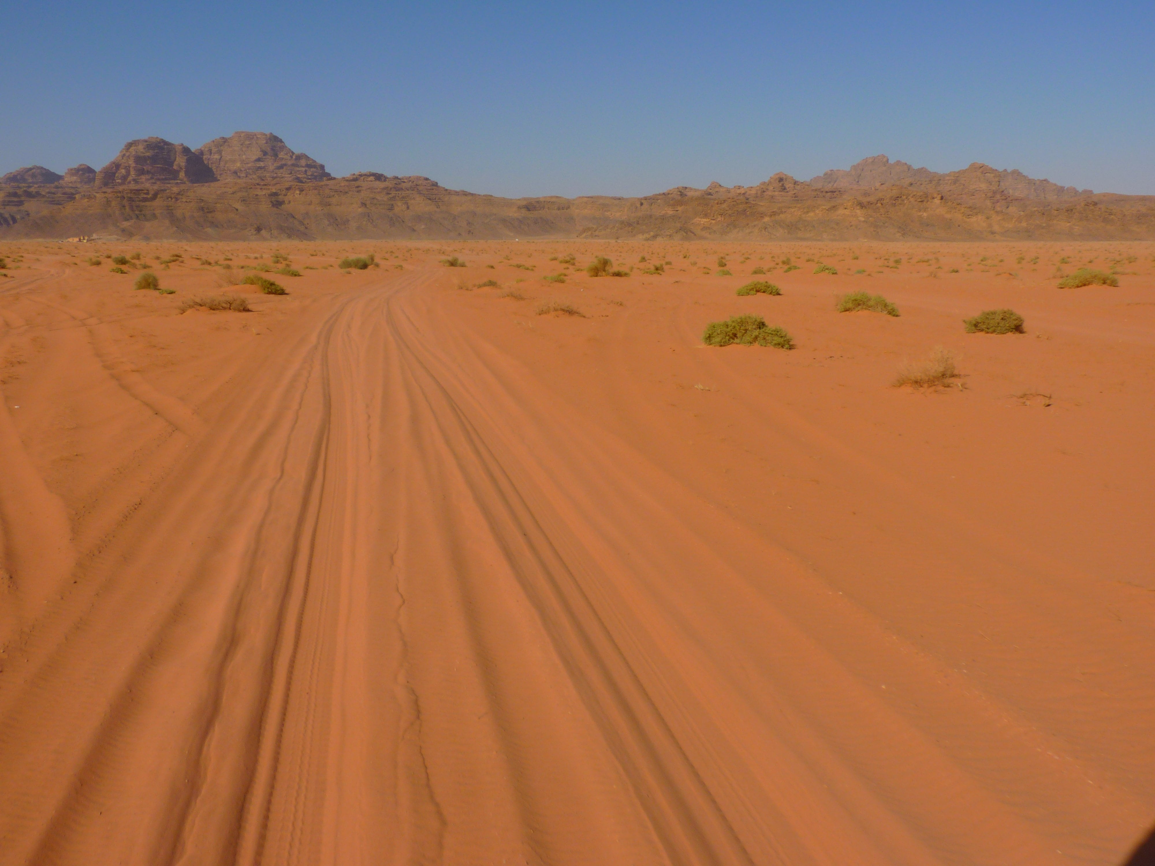 tranquil scene, atmospheric, scenics - nature, safari, dry, jordan, outdoors, 4K, remote, land, physical geography, sand Dune, scenics, environment, clear sky, HD Wallpaper
