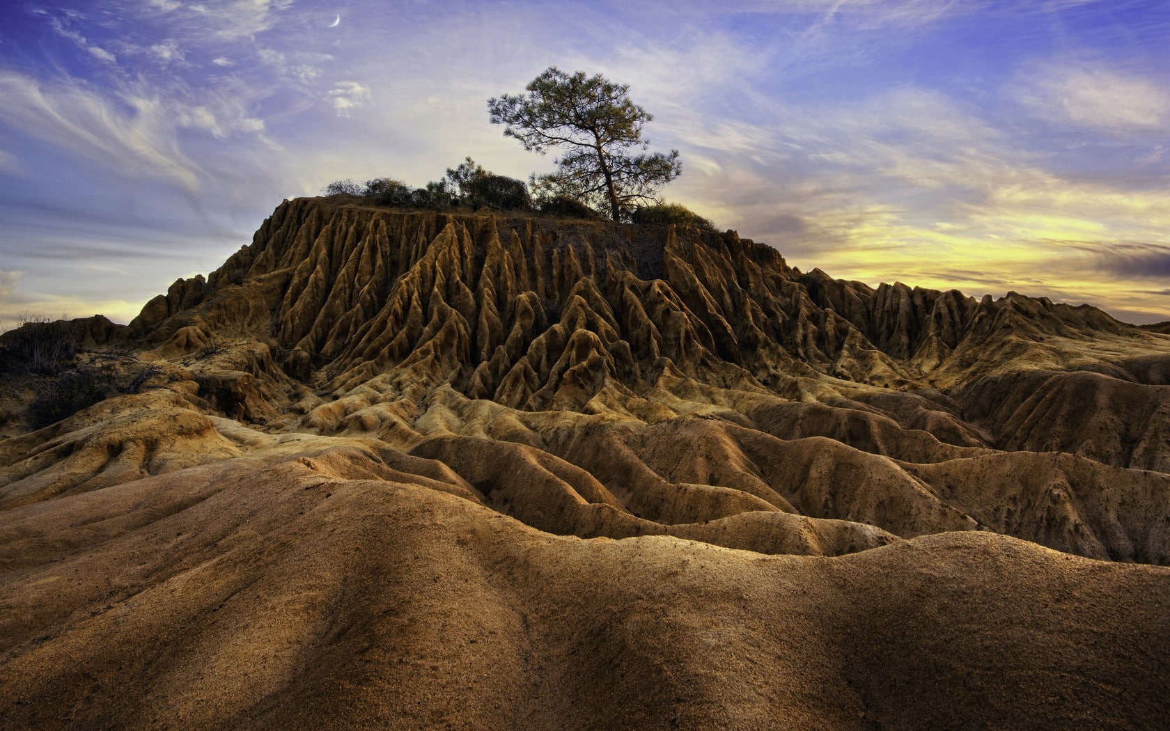 landscape, climate, arid climate, land, environment, tranquility, beauty in nature, sky, formation, scenics - nature, no people, nature, outdoors, badlands national park, HD Wallpaper