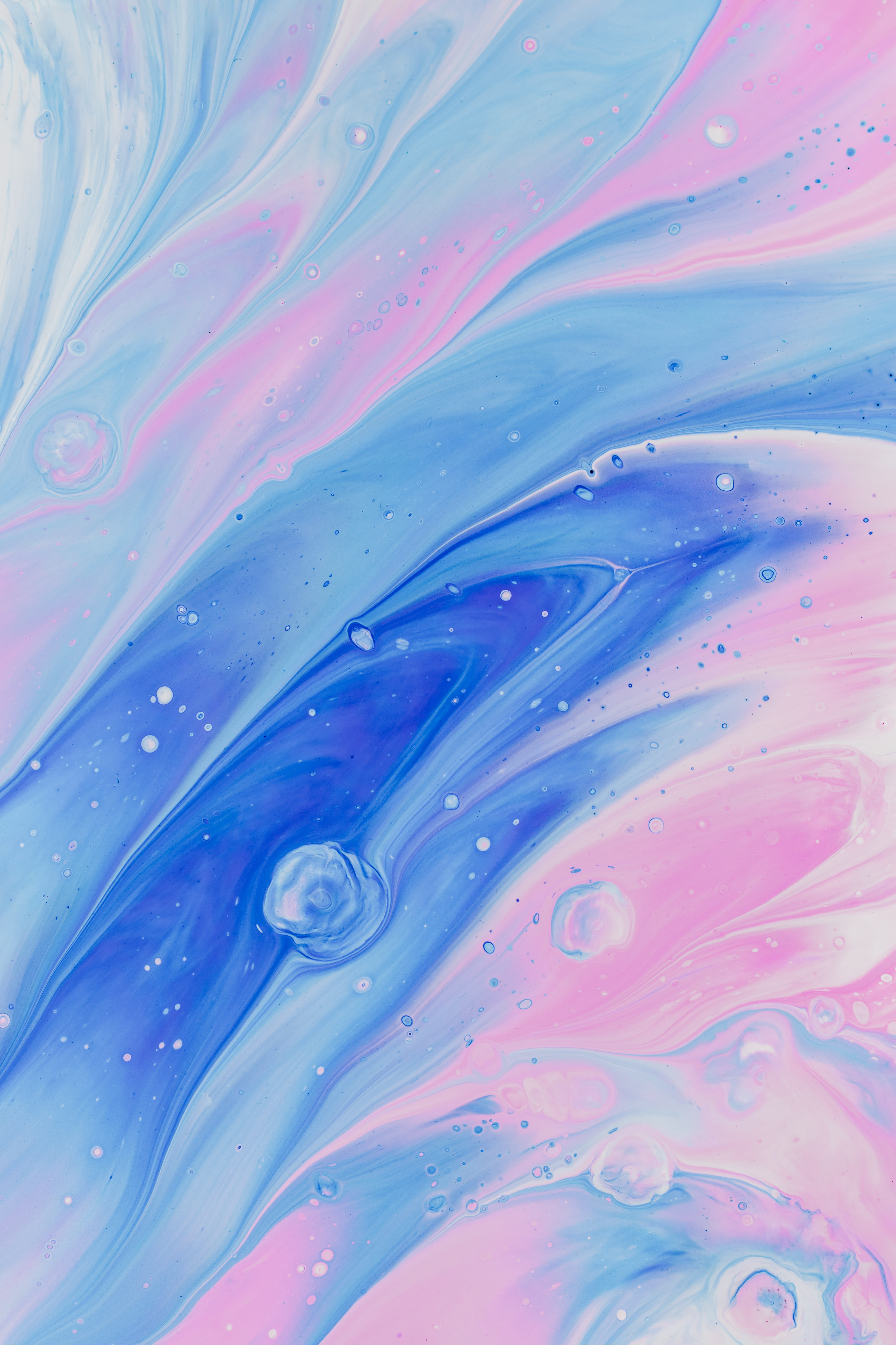 close-up, abstract, textured, marbled effect, pin, paint, textured effect, multi colored, water, art and craft, backgrounds, nature, pink color, creativity, Phone HD Wallpaper