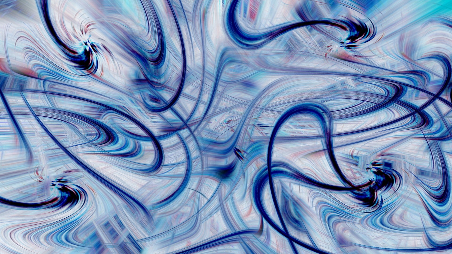 fantasy, ink, shape, Pattern, creativity, art, design, curve, backgrounds, pattern, wave Pattern, wave, line, 1080P, fractal, decoration, full frame, HD Wallpaper