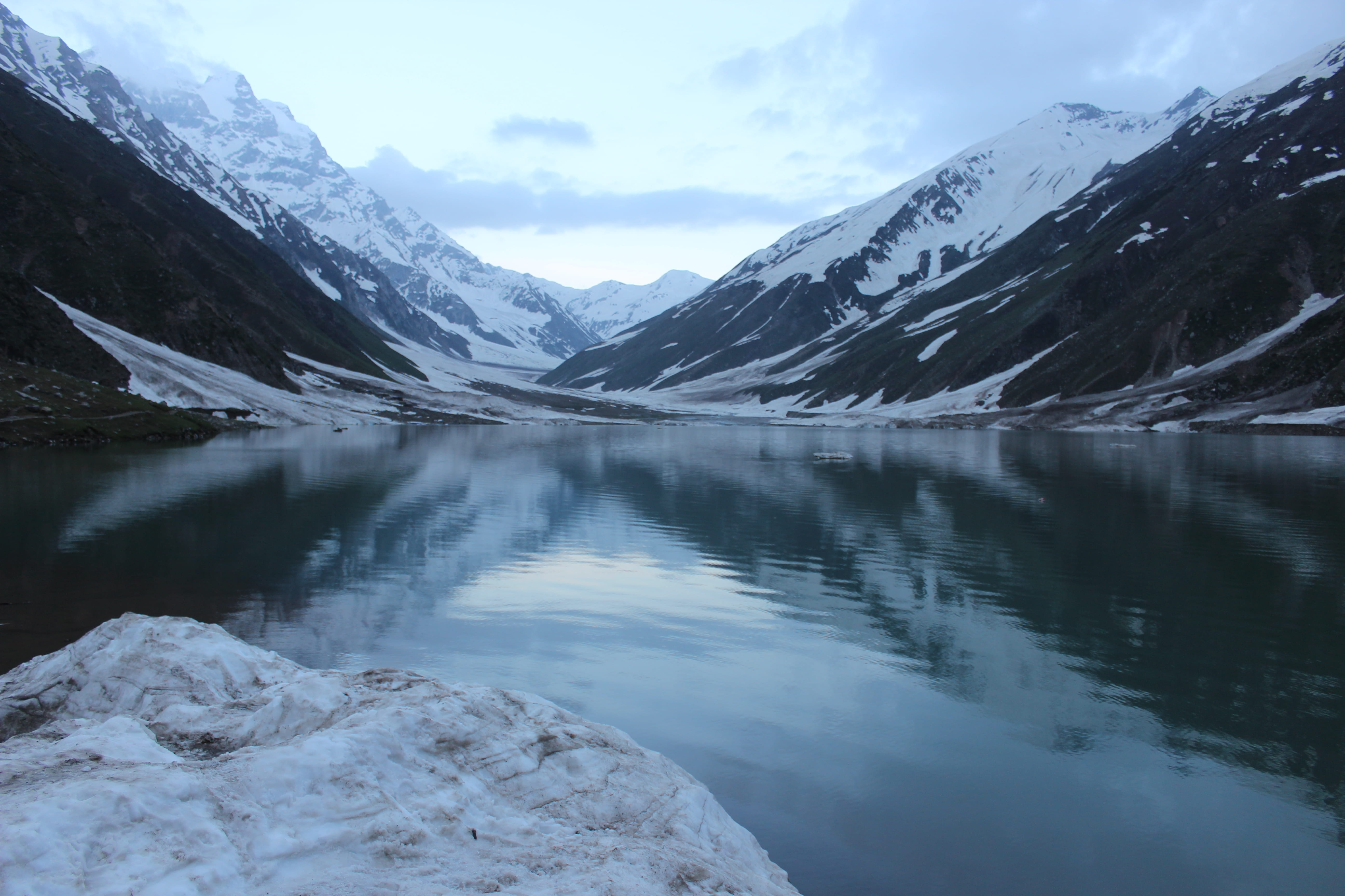 scenics - nature, landscape, lake, idyllic, beauty in nature, water, mountain range, tranquility, environment, daylight, photo, cold temperature, mountain, HD Wallpaper