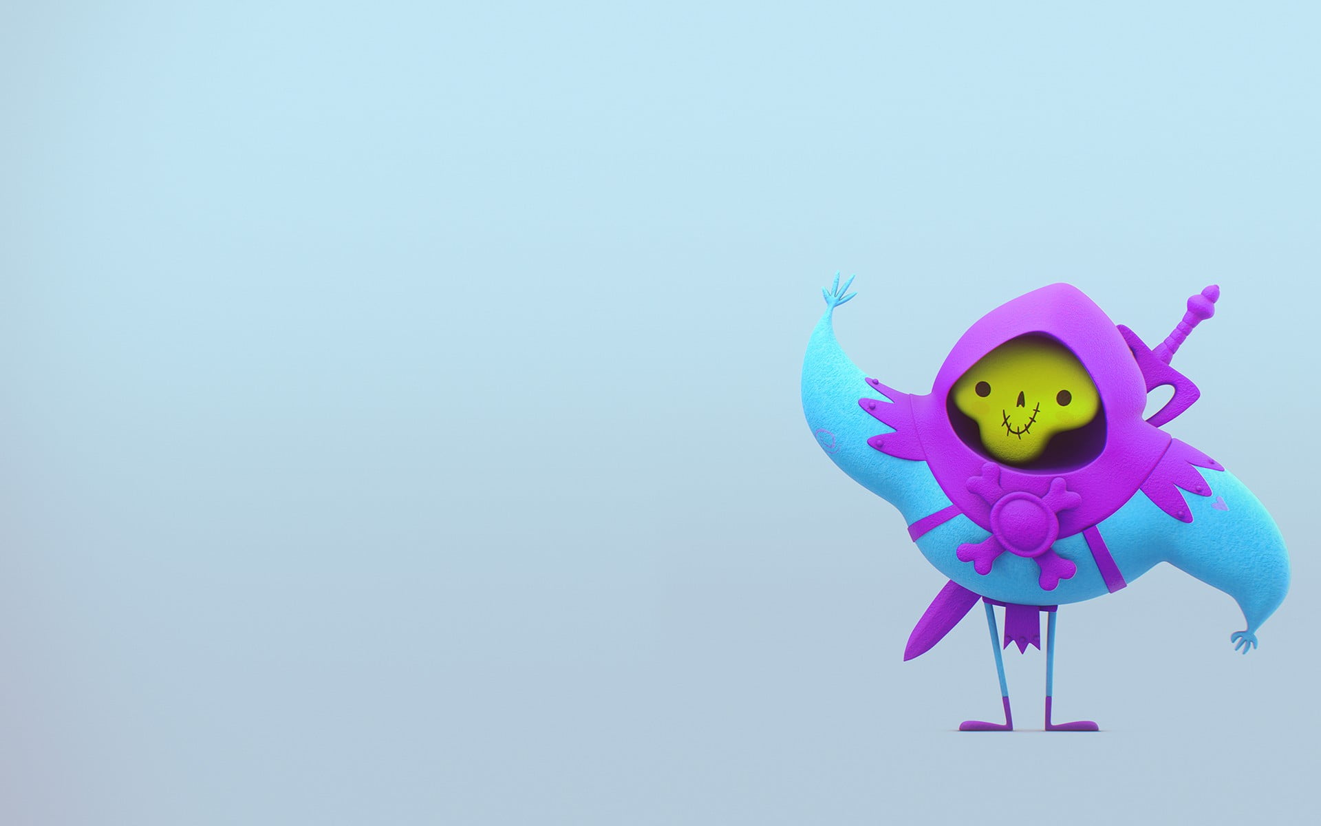 weapon, sword, day, offspring, sky, He-Man, SliD3, blue, superhero, girls, studio shot, creativity, 1080P, nature, copy space, front view, warm clothing, HD Wallpaper