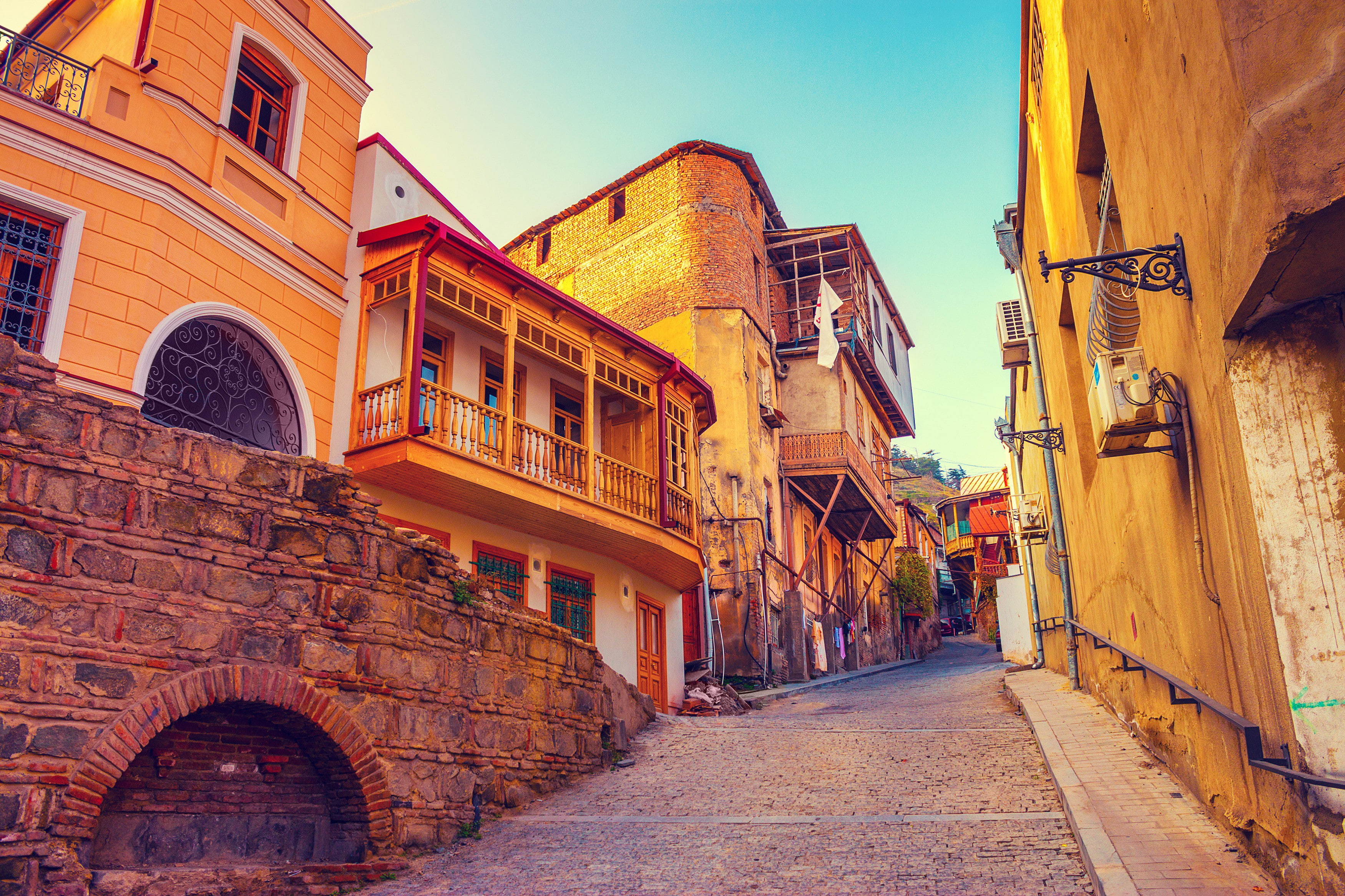 2K, Tbilisi, Georgia, home slope, Lane, HD Wallpaper