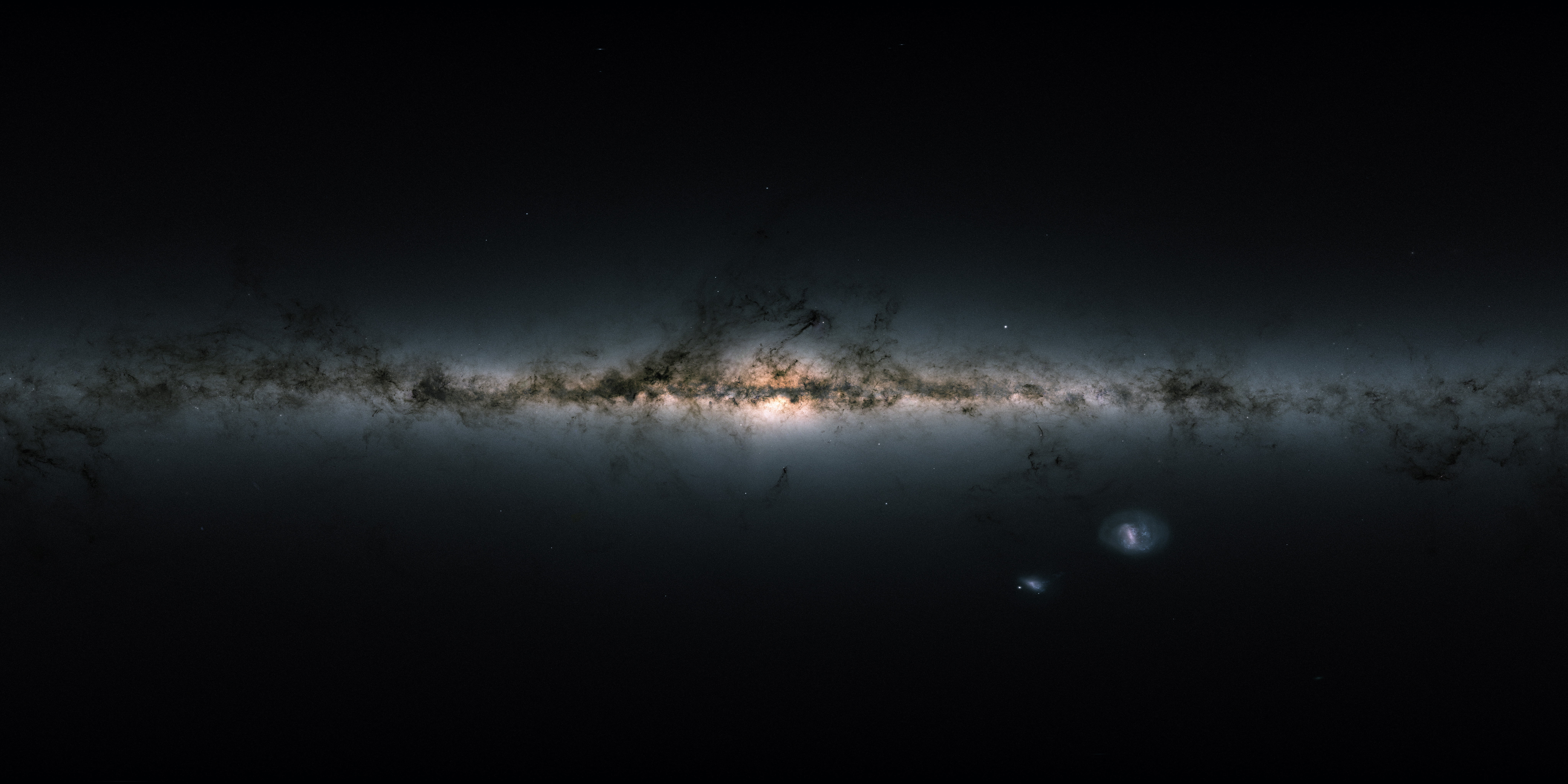 ESA, Gaia, space, galaxy, Milky Way, 8K, HD Wallpaper