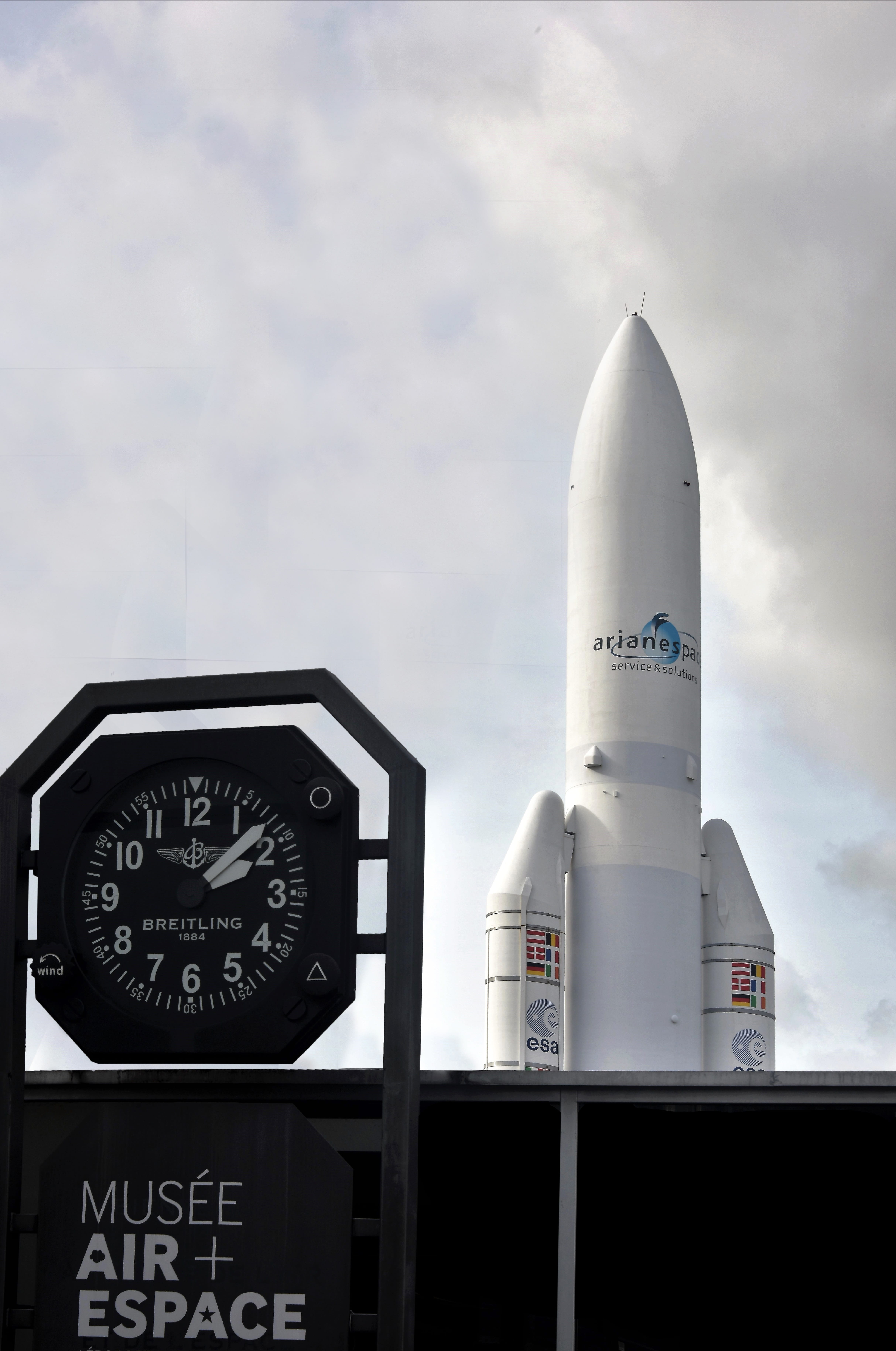 outdoors, air, esa, satellite, cloud - sky, architecture, nature, western script, built structure, control, no people, launcher, ariane v, text, day, tower, Phone HD Wallpaper