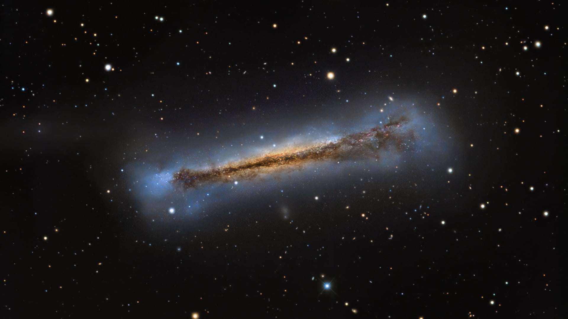 1080P, space, Hubble Deep Field, galaxy, stars, HD Wallpaper