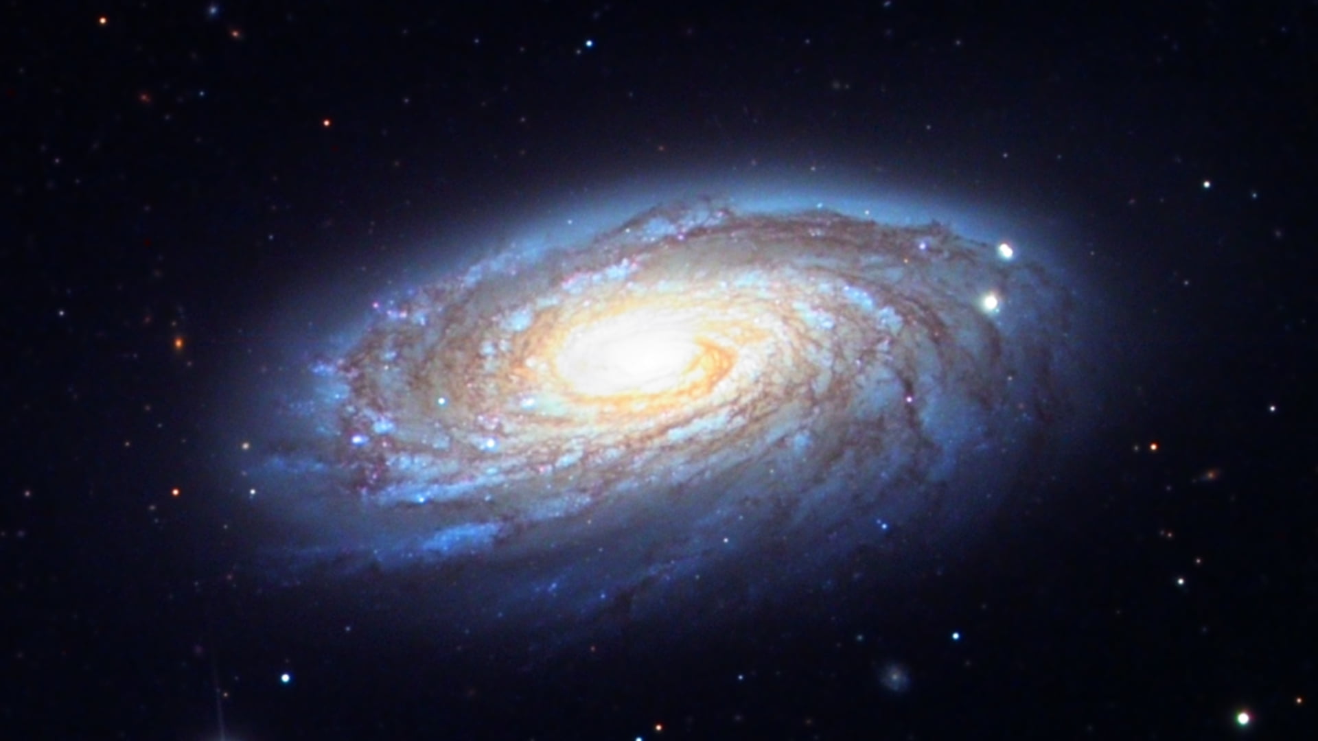 space, 1080P, galaxy, Hubble Deep Field, stars, HD Wallpaper