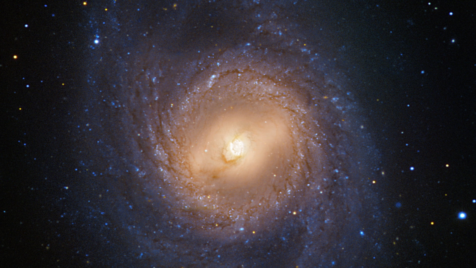 1080P, Hubble Deep Field, galaxy, space, stars, HD Wallpaper