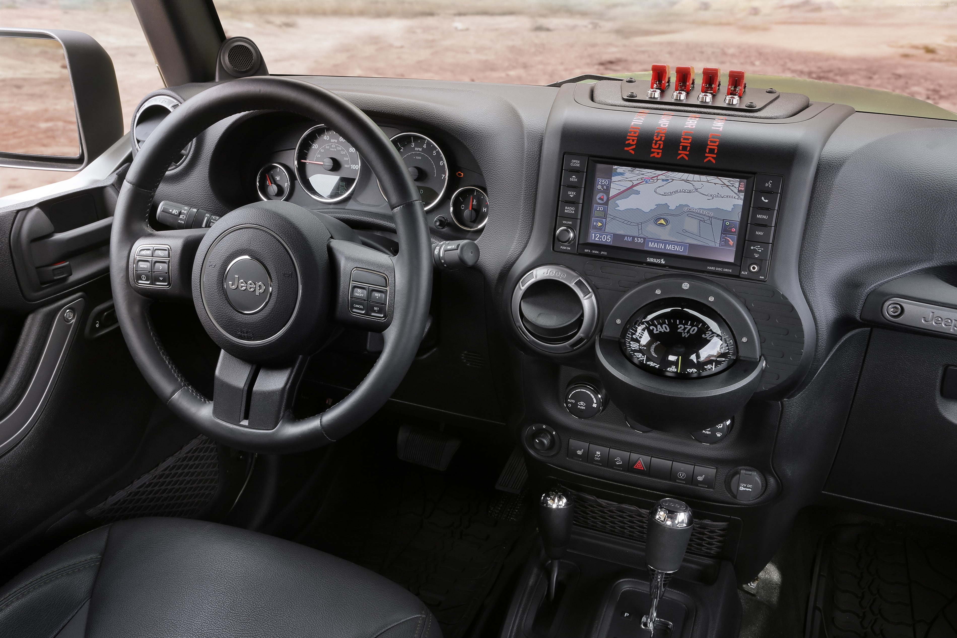 interior, 2K, Jeep Crew Chief 715, Moab Easter Jeep Safari 2016, HD Wallpaper