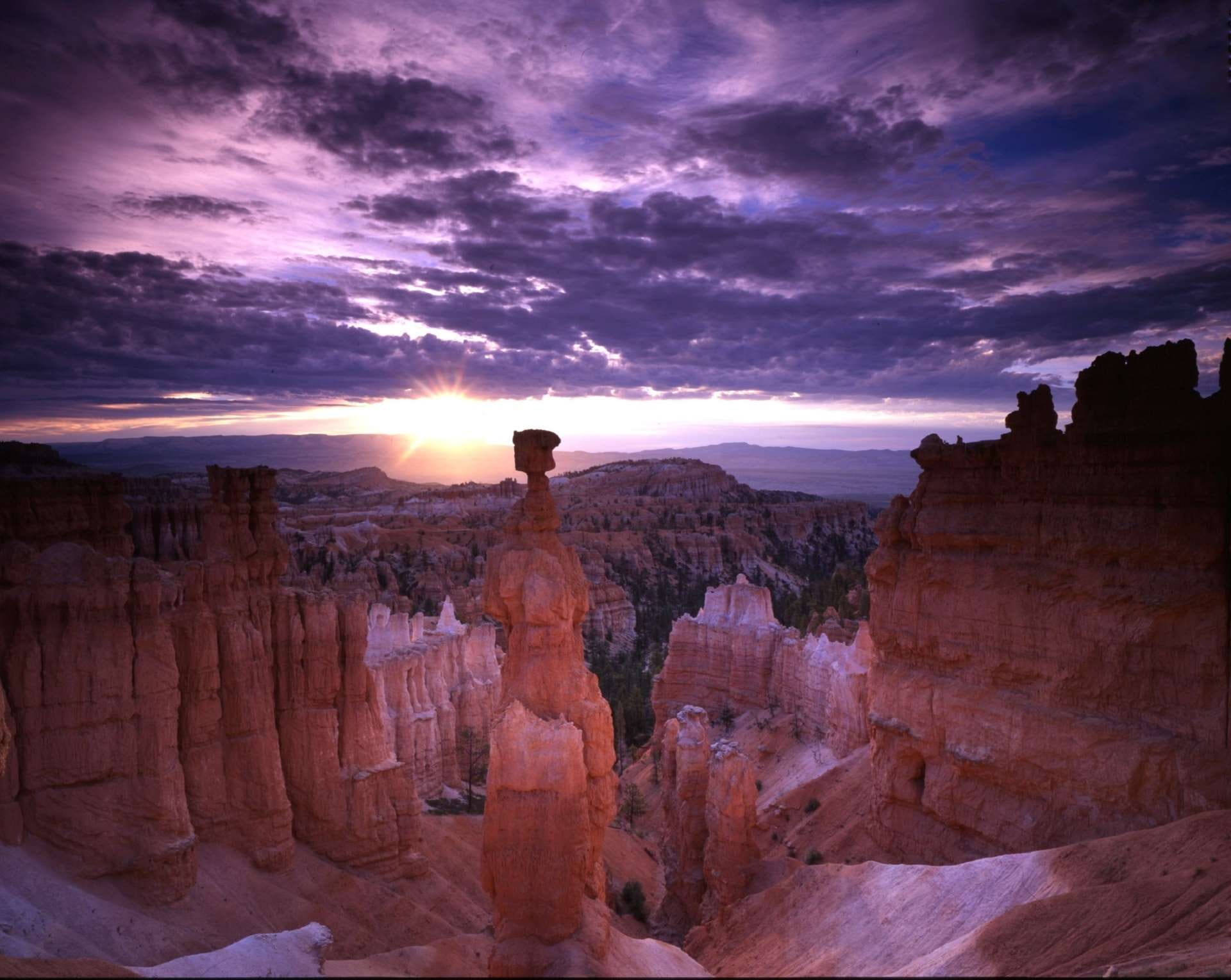 scenic, tourism, beauty in nature, erosion, canyon, 1080P, geology, utah, travel destinations, sunset, national park, colorful, solid, scenics - nature, HD Wallpaper