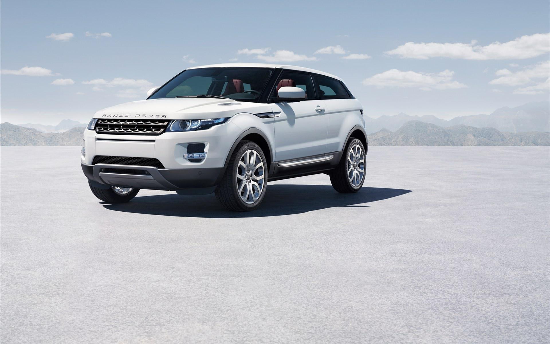 white, range, rover, evoque, land rover, cars, 2011, 1080P, HD Wallpaper