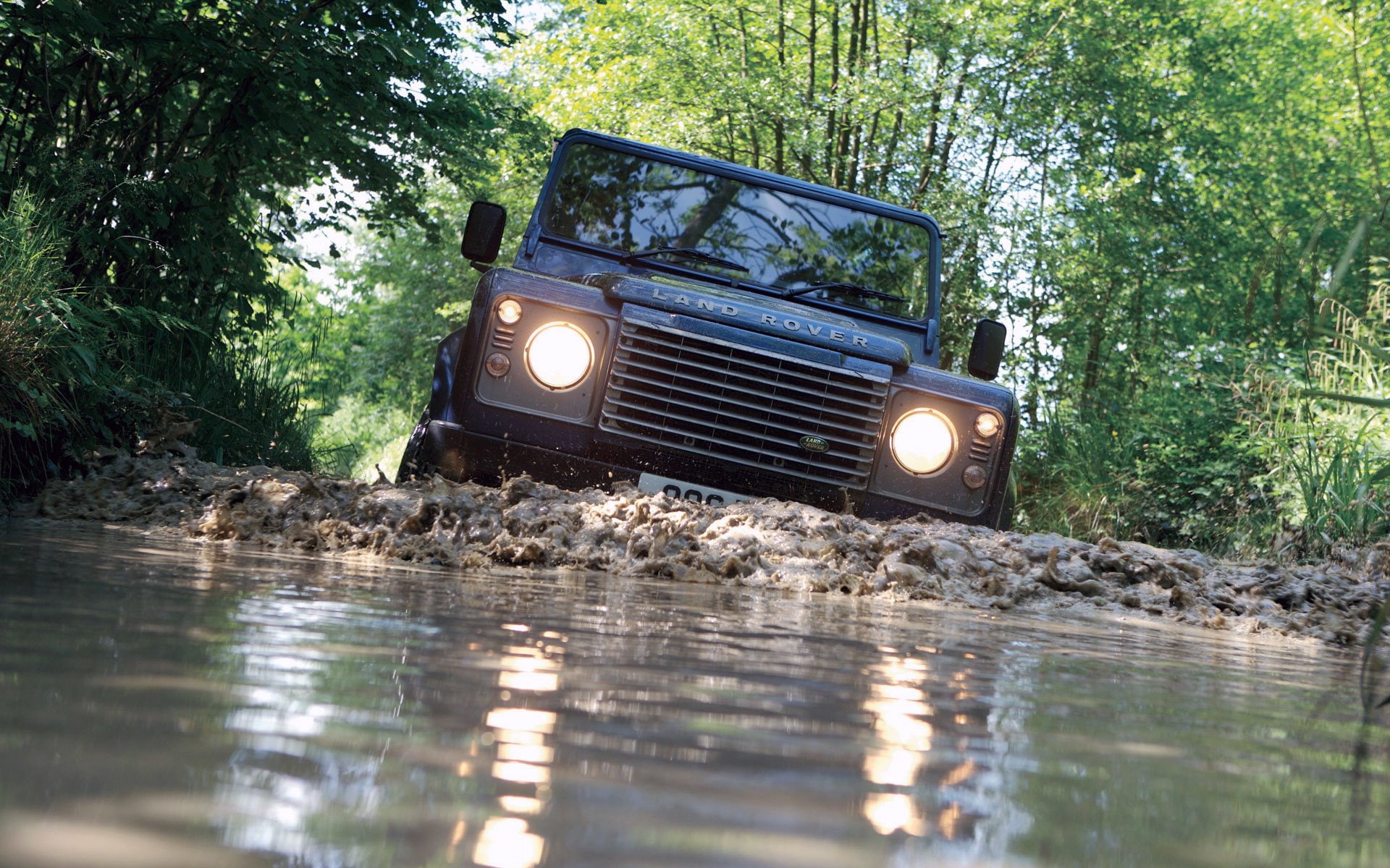 1080P, Land Rover Defender, Land Rover, HD Wallpaper