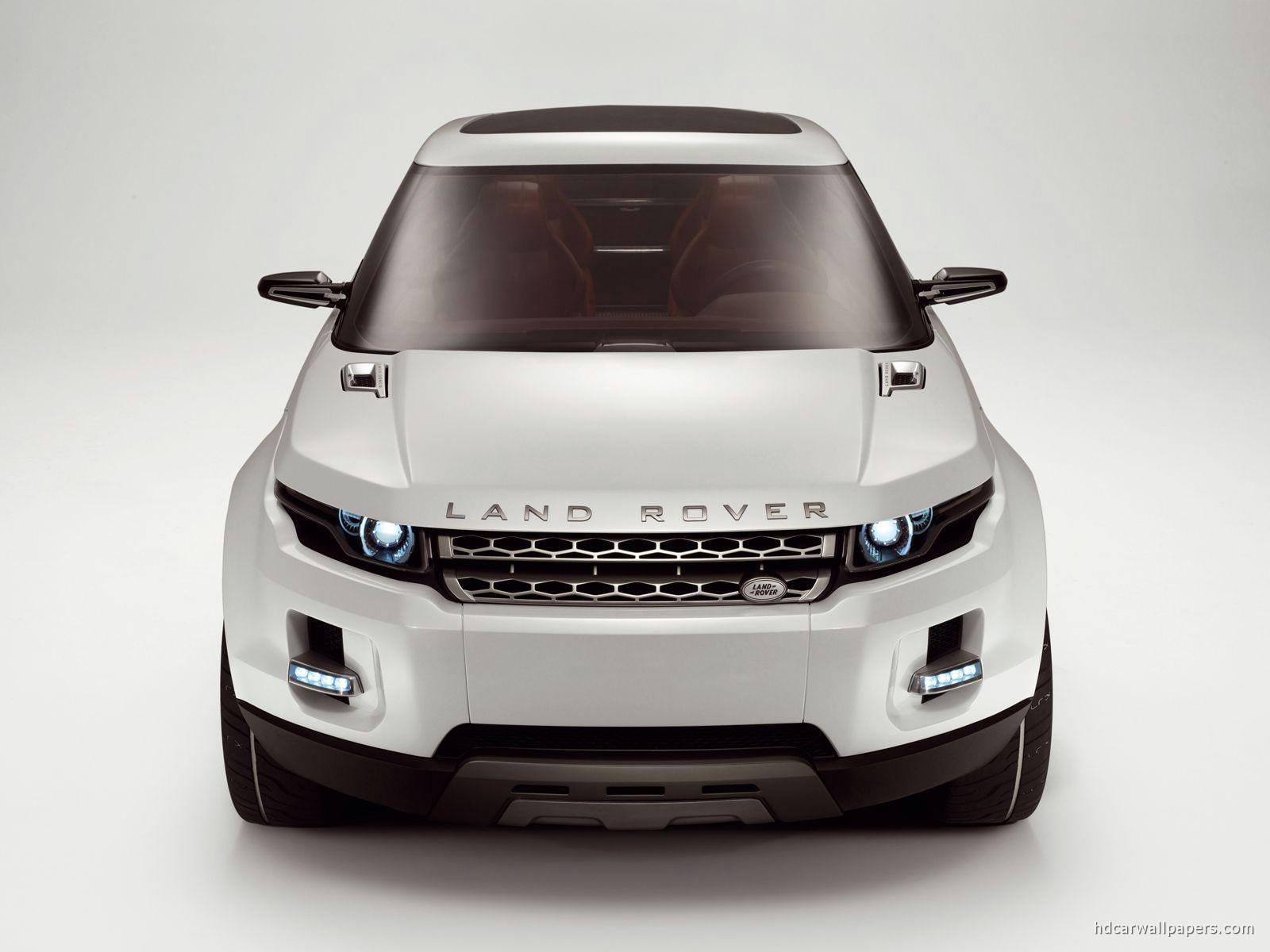 land rover, range, cars, concept, lrx, 720P, land, rover, white, HD Wallpaper