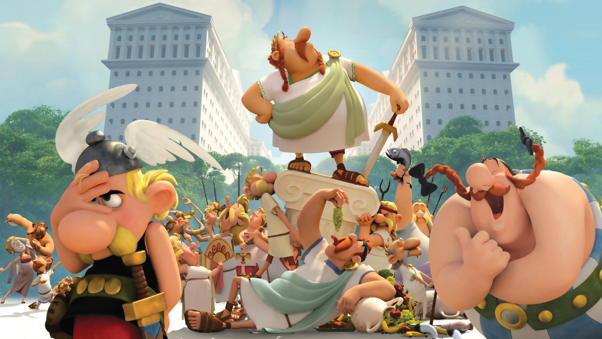 1080P, Asterix: The Land of the Gods, Movie, HD Wallpaper