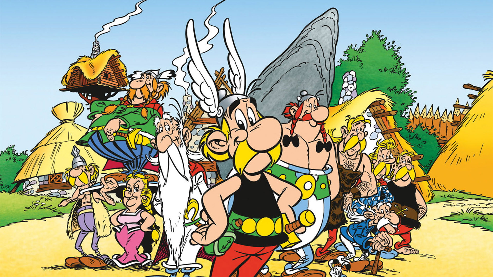 comic, frances, asterix, 1080P, HD Wallpaper