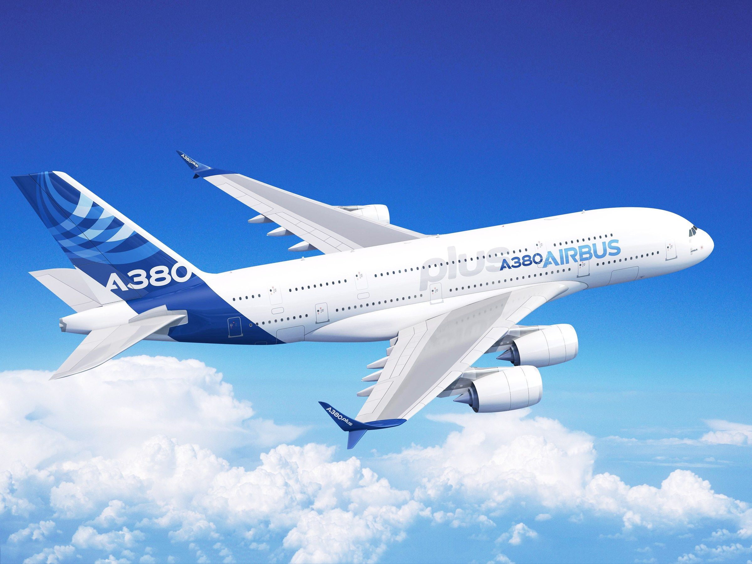 sky, cloud - sky, no people, transportation, nature, aircraft, travel, commercial airplane, government, plane, 1080P, airbus, blue, aircraft wing, aeroplane, HD Wallpaper