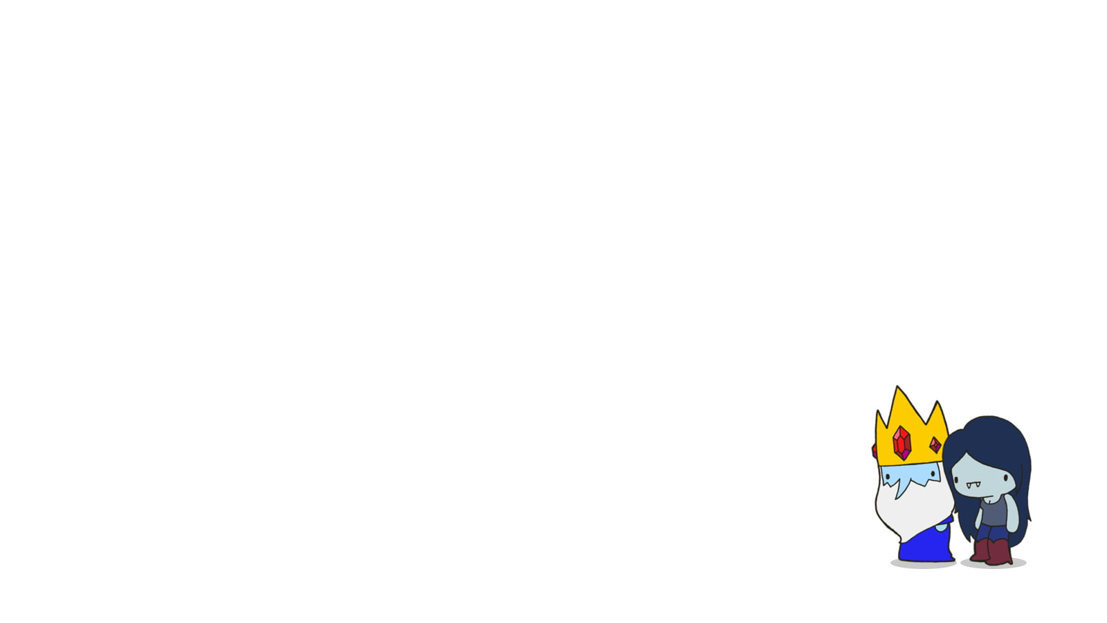 time, 720P, adventure, white, minimal, hd, cartoon/comic, HD Wallpaper