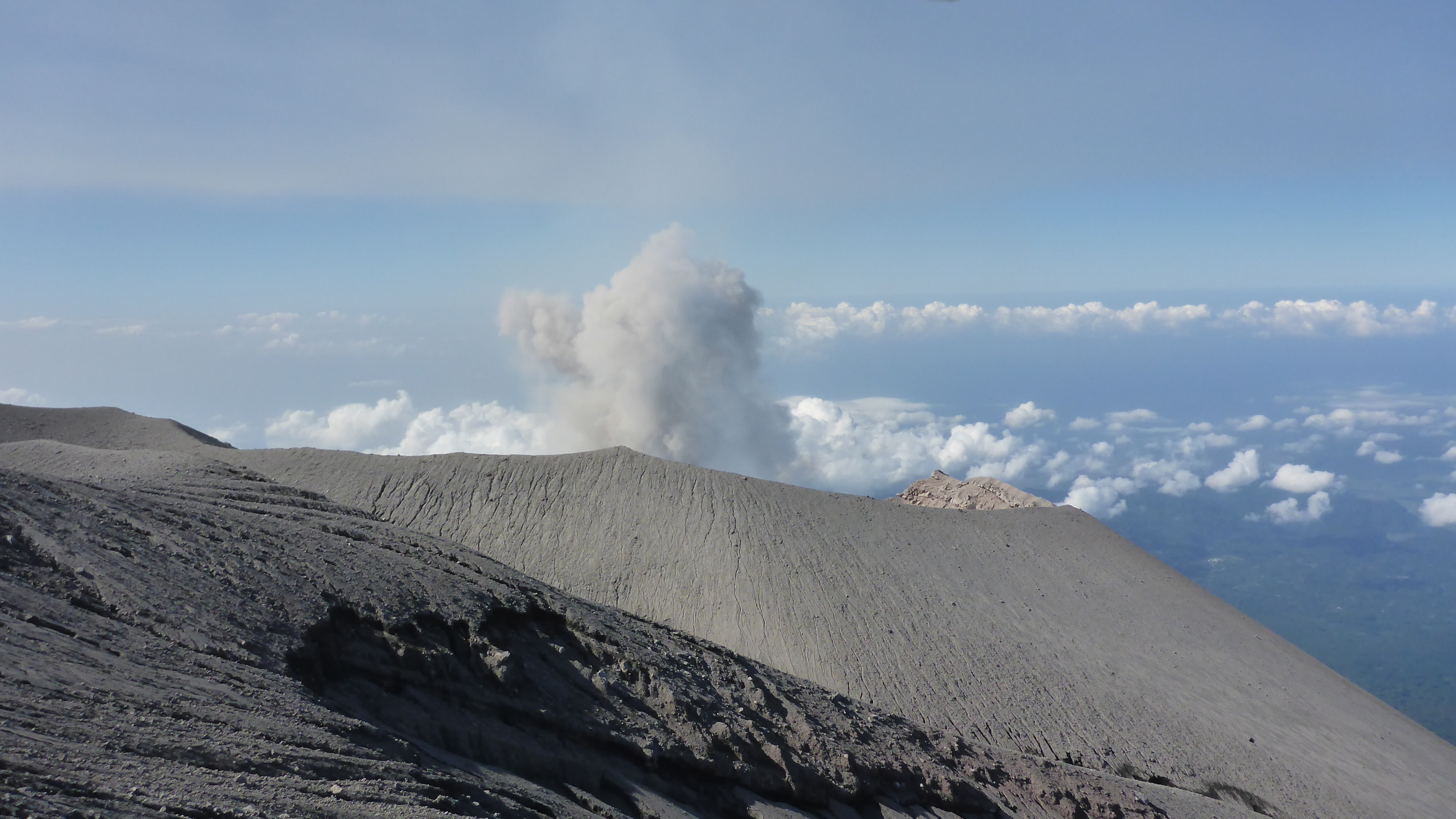 pollution, air pollution, nature, geology, time, volcanic landscape, cloud, scenics - nature, landscape, smoke - physical structure, power in nature, environment, HD Wallpaper