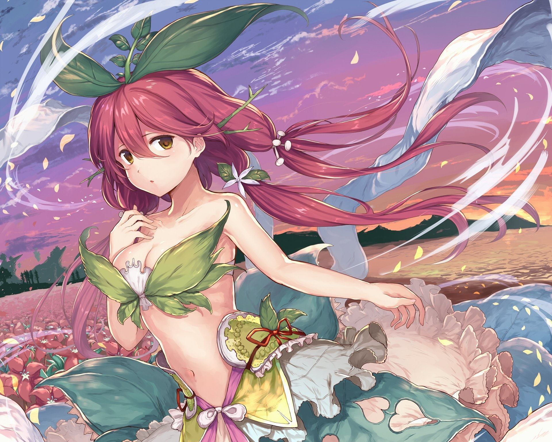 1080P, Anime, Yggdrasil (Granblue Fantasy), Granblue Fantasy, HD Wallpaper