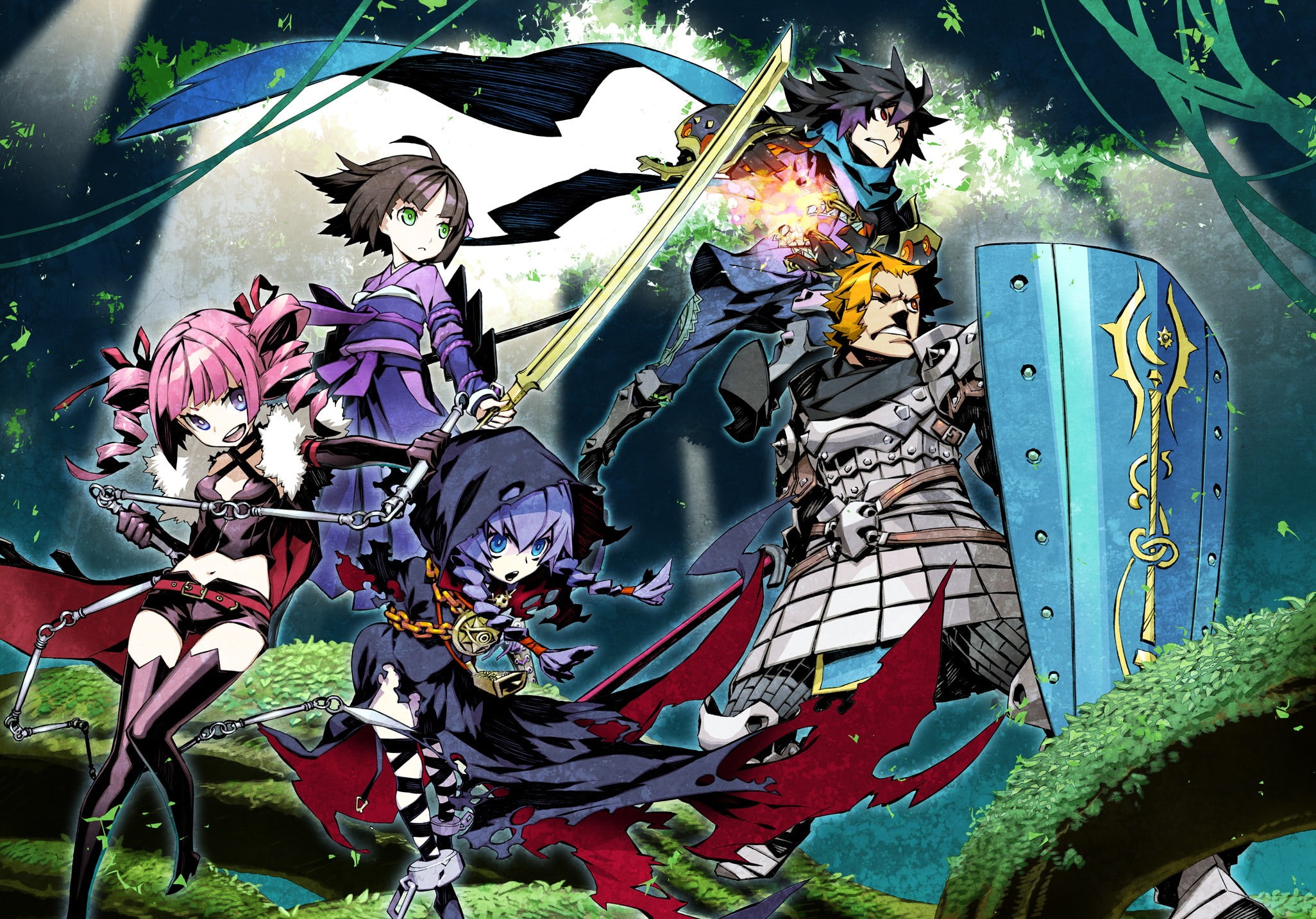 1080P, Etrian Odyssey, HD Wallpaper