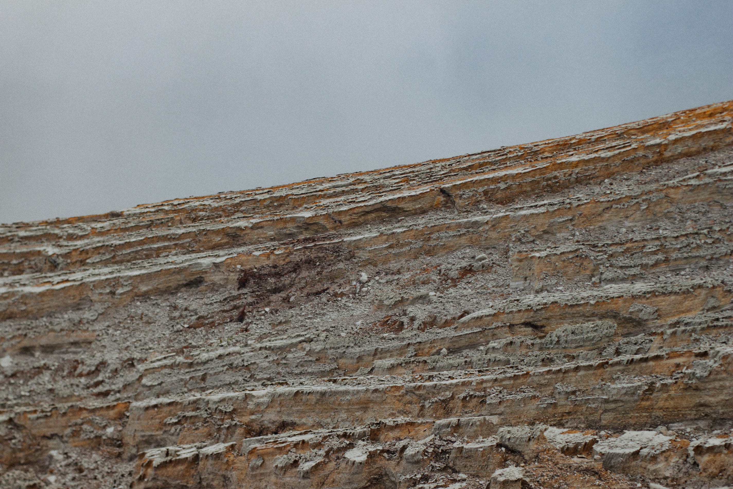 scenics - nature, layered, sky, day, pattern, indonesia, 2K, low angle view, textured, tranquility, environment, dark, rock formation, outdoors, non-urban scene, HD Wallpaper