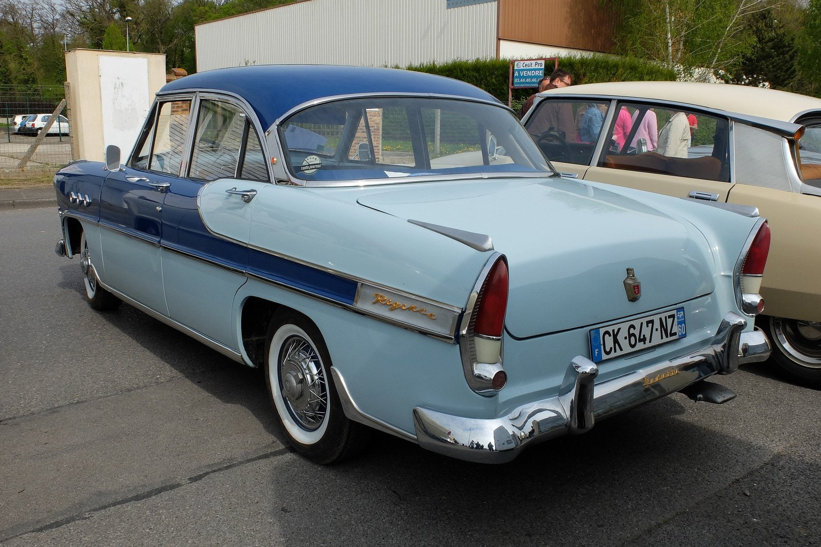 classic, 720P, regence, sedan, french, cars, simca, HD Wallpaper