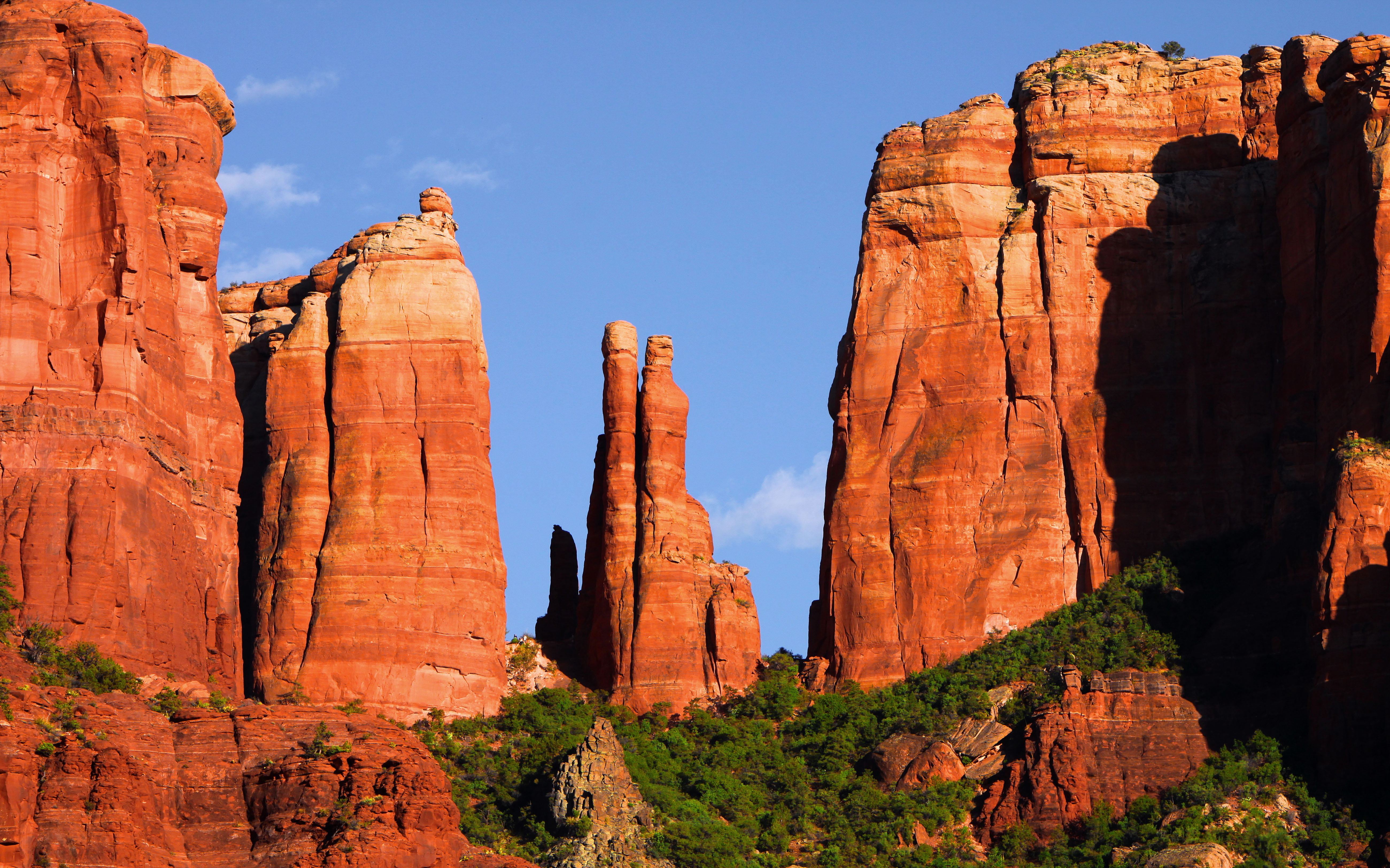 cathedral, hd, tourism, nature, arid climate, day, desktop, formation, non-urban scene, 5K, arizona, solid, no people, rock formation, travel, HD Wallpaper