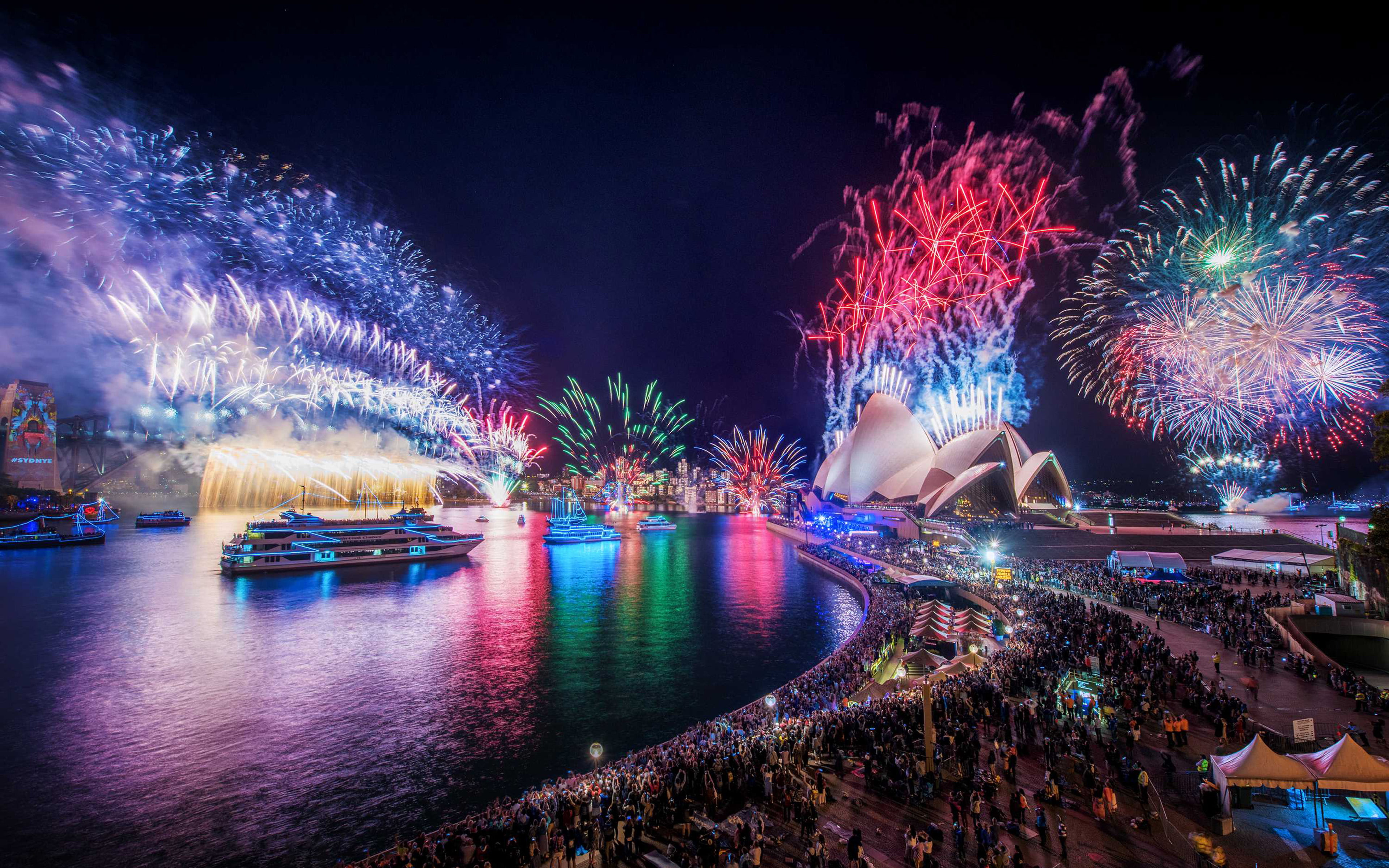 tablet, year, harbor, computers, desktop, fireworks, ultra, sydney, 4K, eve, new, s, laptop, hd, mobile, australia, celebration, phones, k, HD Wallpaper