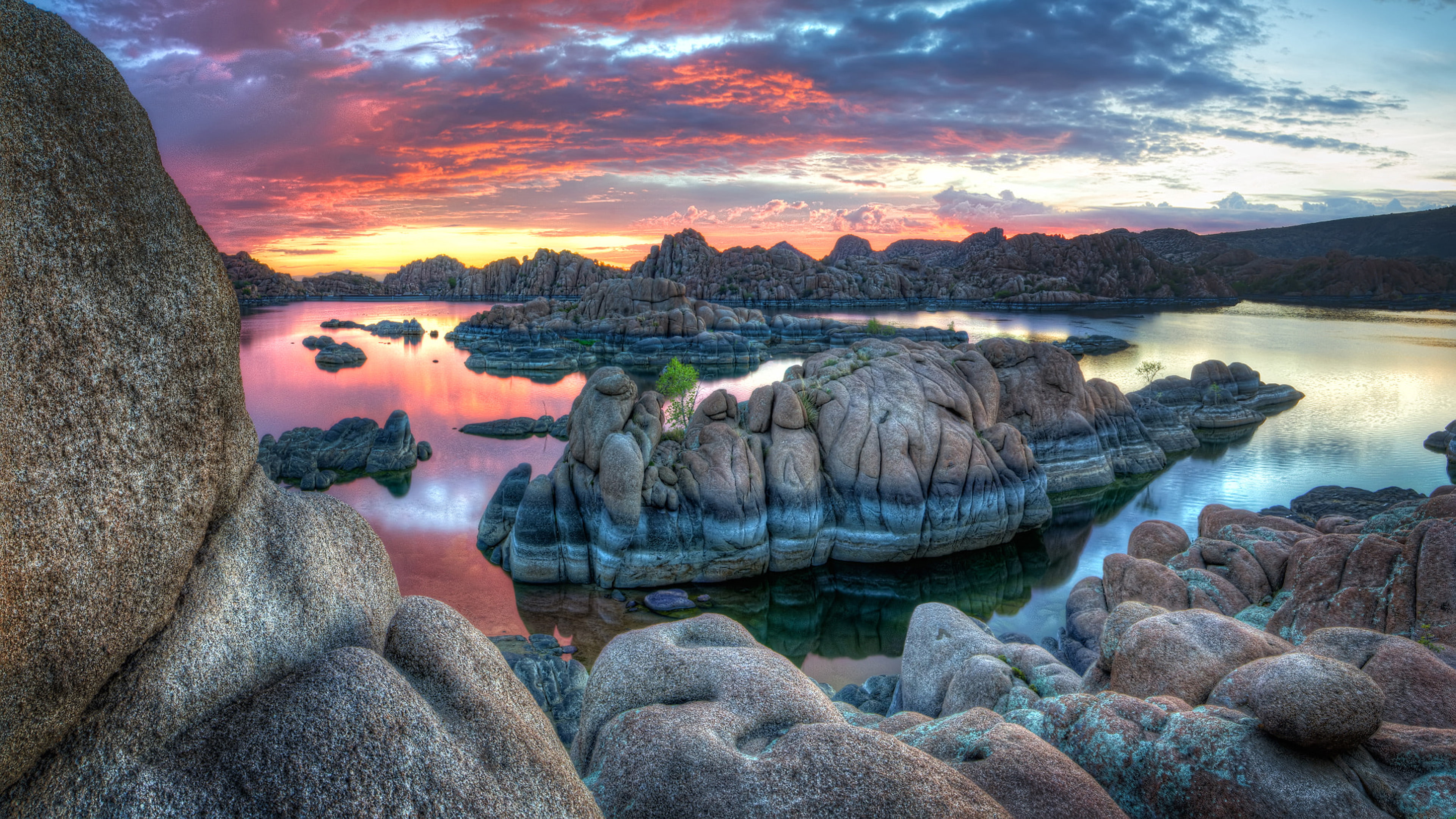 mobile, desktop, photography, hd, best, 4K, phones, arizona, states, landscape, sunrise, united, watson, lake, tablets, prescott, HD Wallpaper