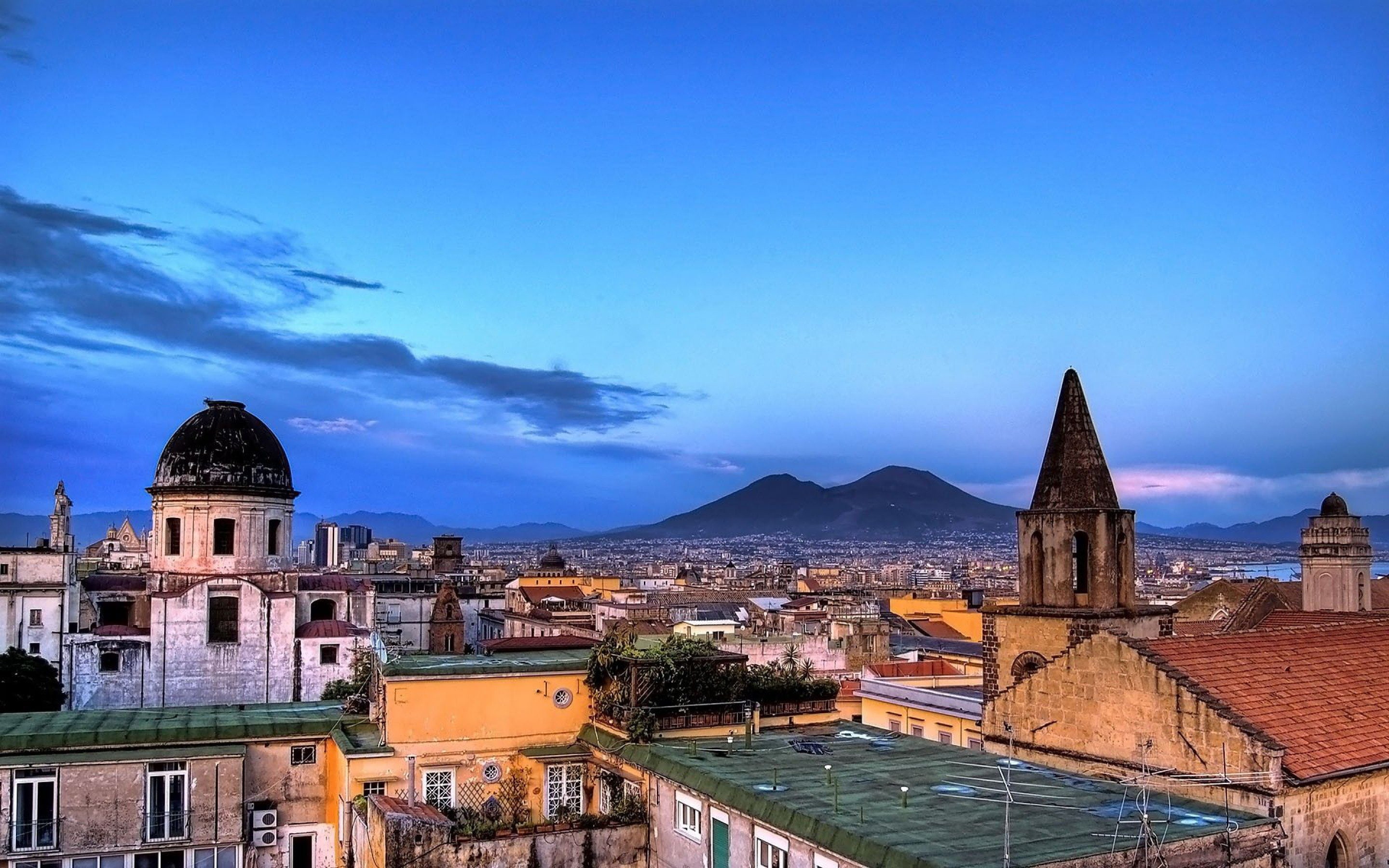 italian, italy, 2K, building, cities, naples, city, buildings, napoli, HD Wallpaper