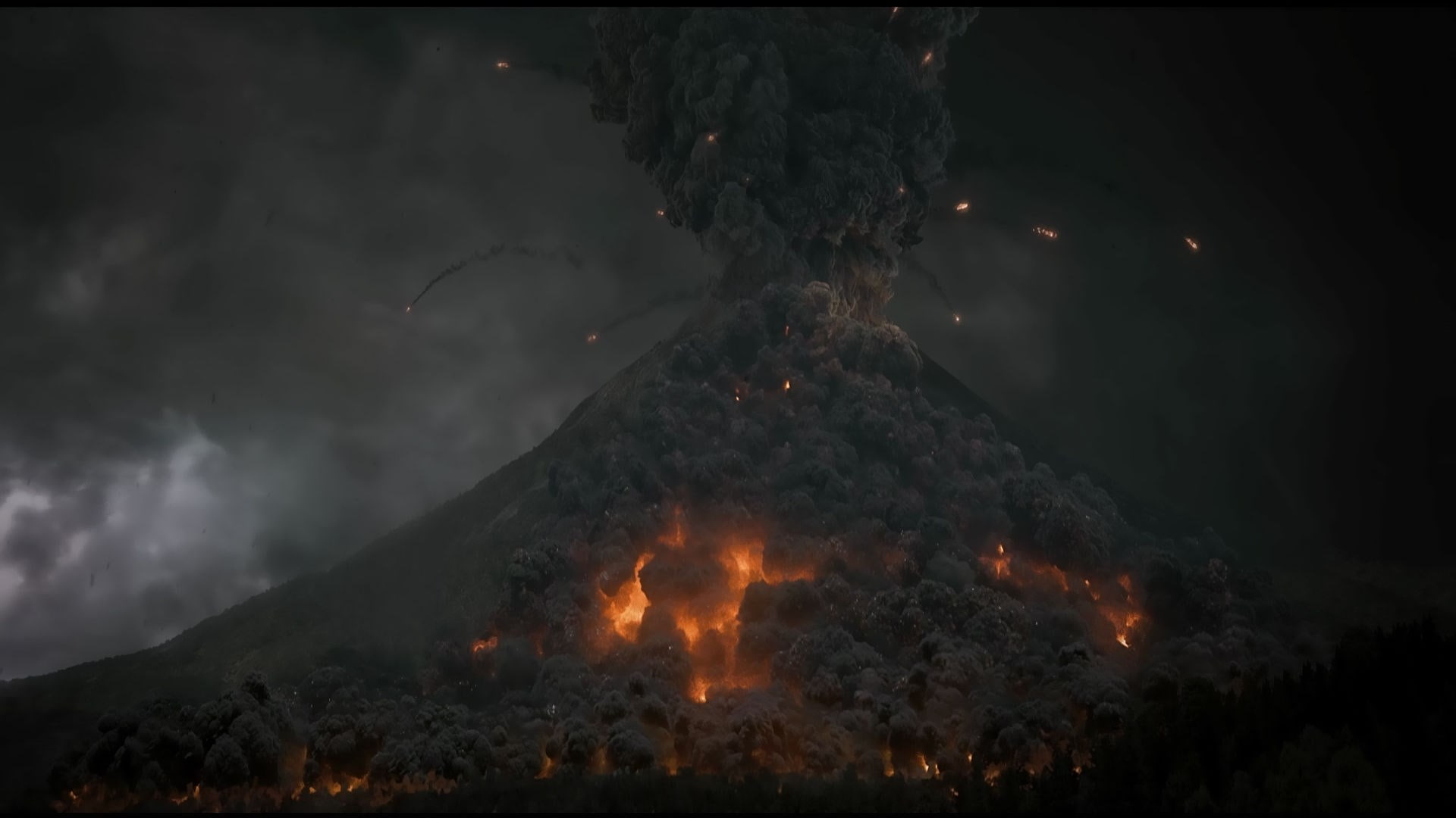 1080P, pompeii, HD Wallpaper