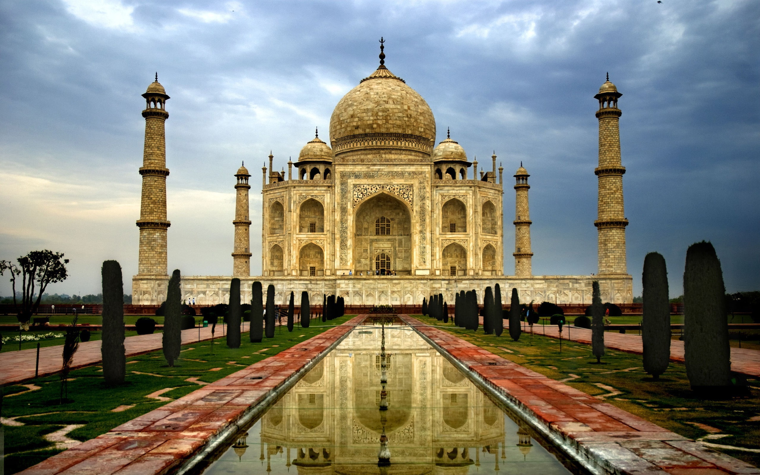 Taj, India, agra, 2K, mahal, HD Wallpaper