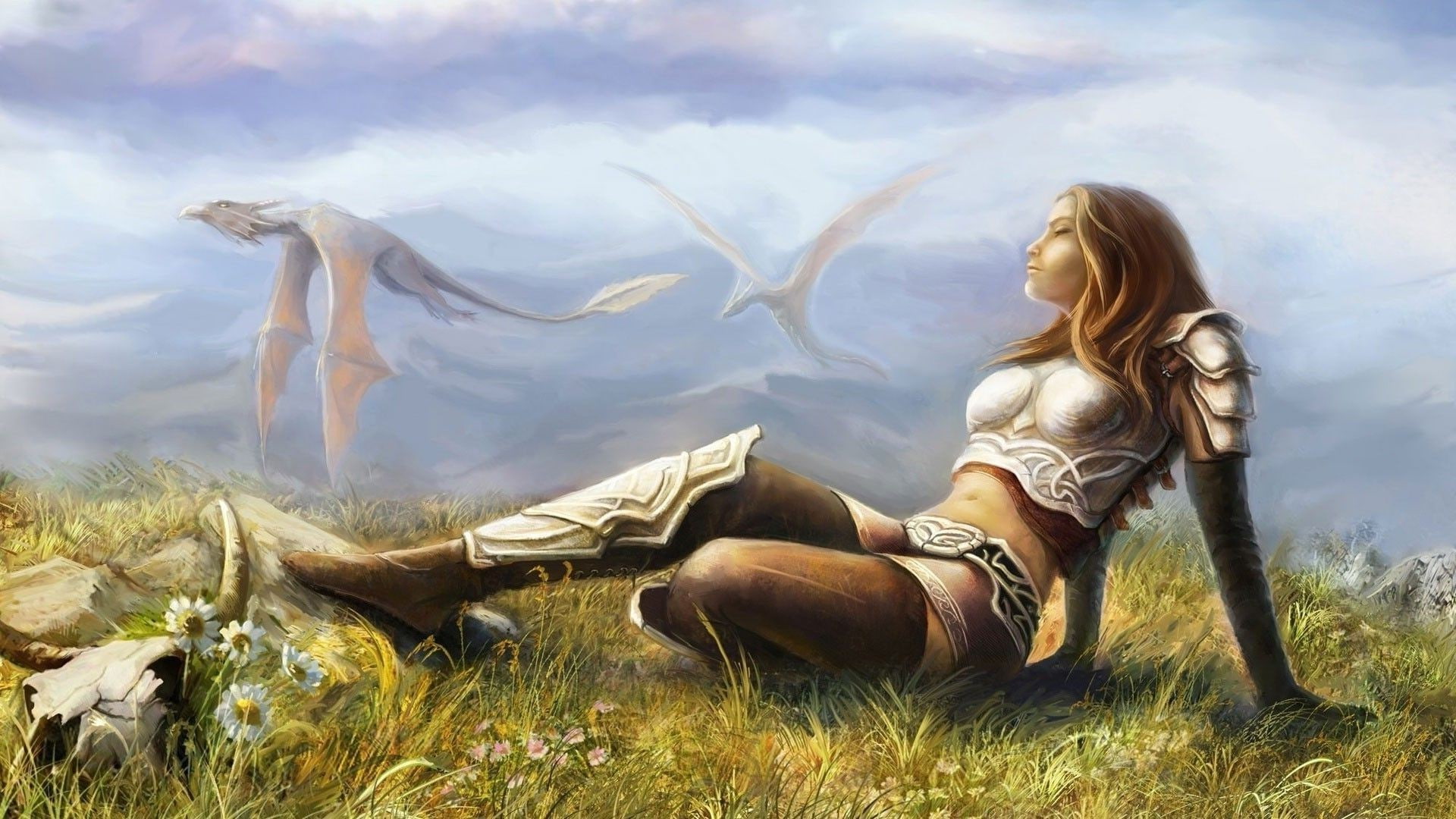 Wyvern, fantasy Art, 1080P, HD Wallpaper