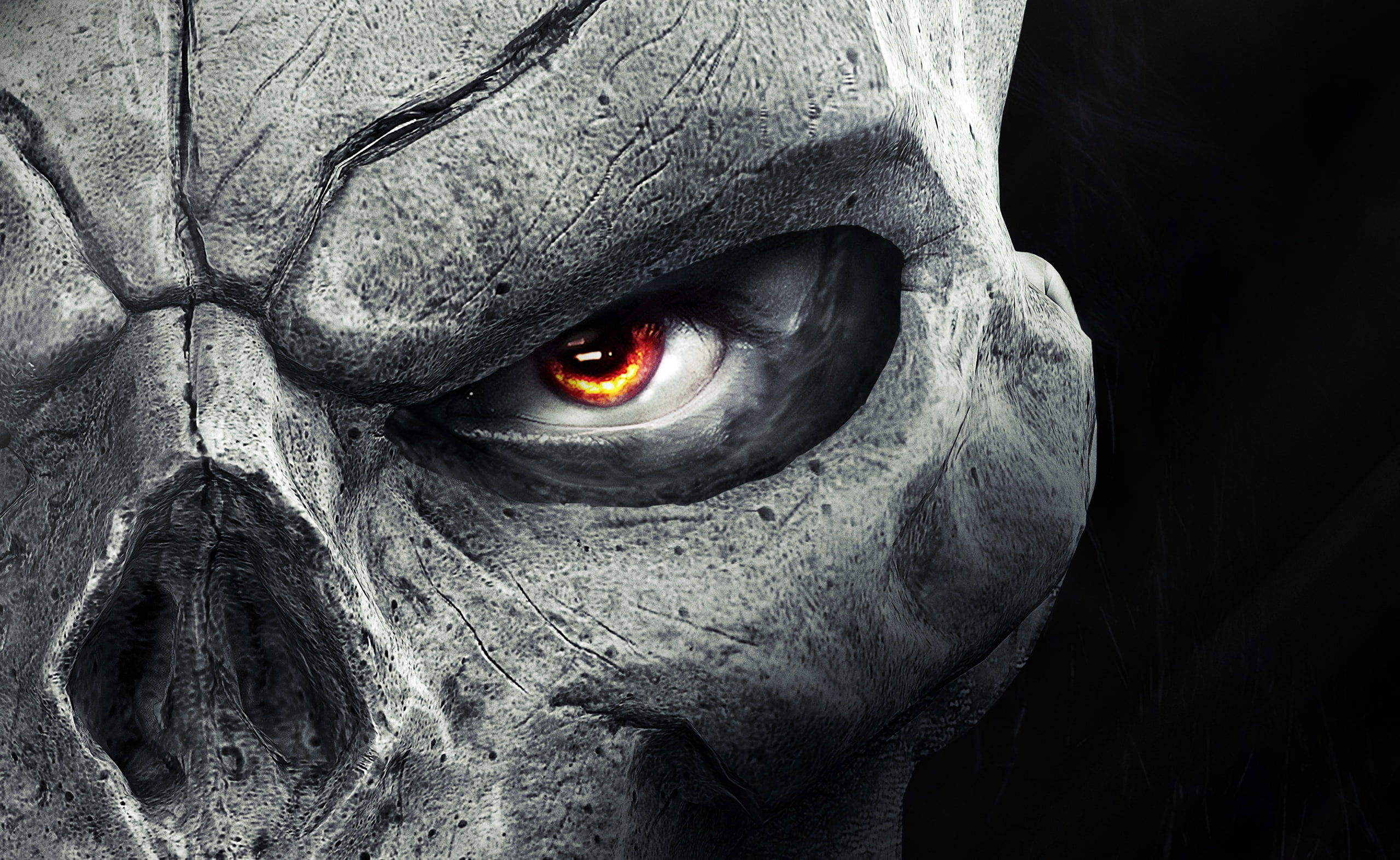 representation, art and craft, animals in the wild, animal wildlife, nature, no people, 2K, animal eye, Artwork, outdoors, skull, ii, sculpture, darksiders 2, HD Wallpaper