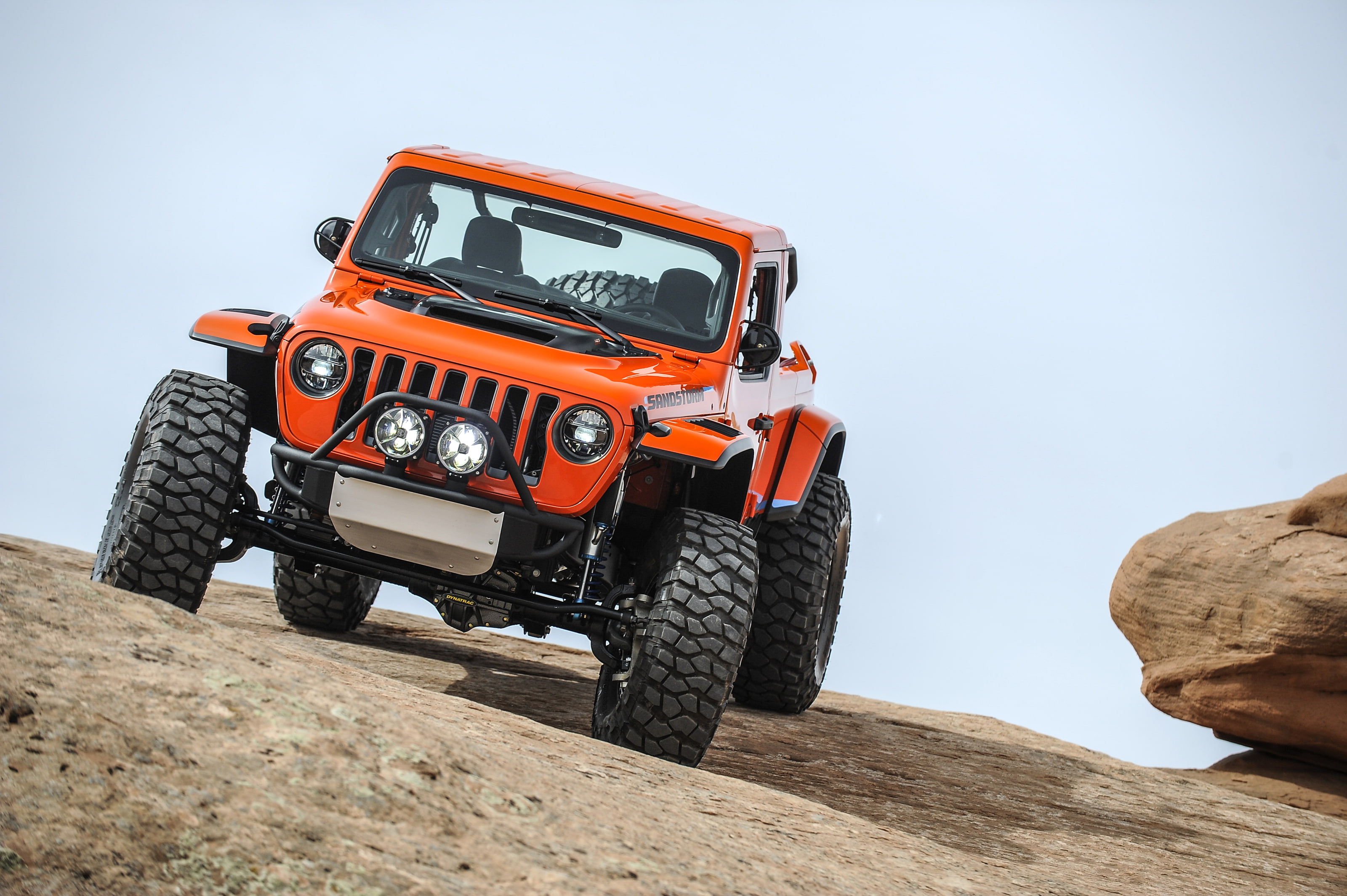 2018, 2K, Jeep Sandstorm Concept, HD Wallpaper