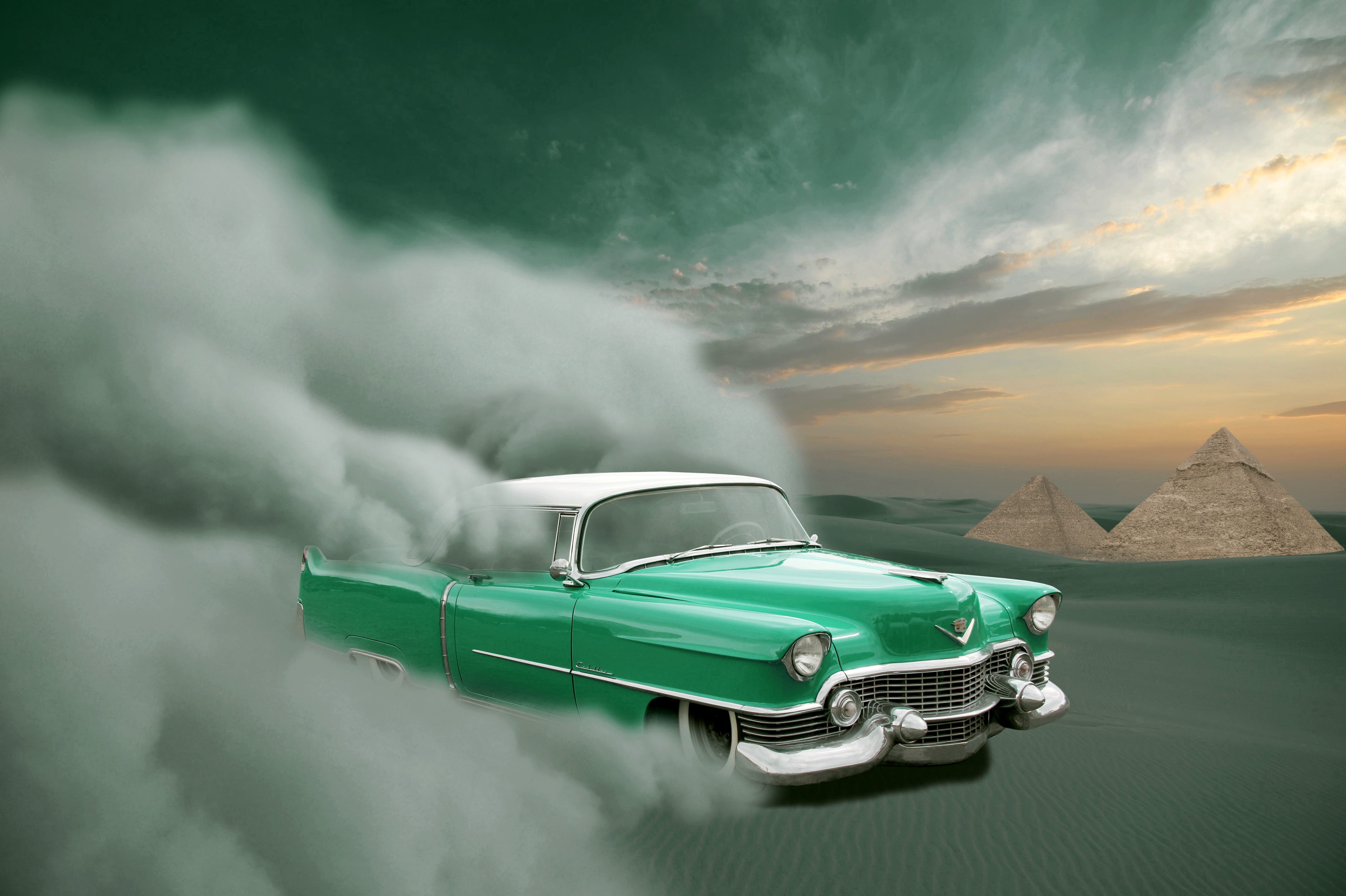 computer and sports, transportation, mode of transportation, motor vehicle, chevrolet, environment, yanks, storm, natural disaster, sandstorm, travel, smoke - physical structure, HD Wallpaper