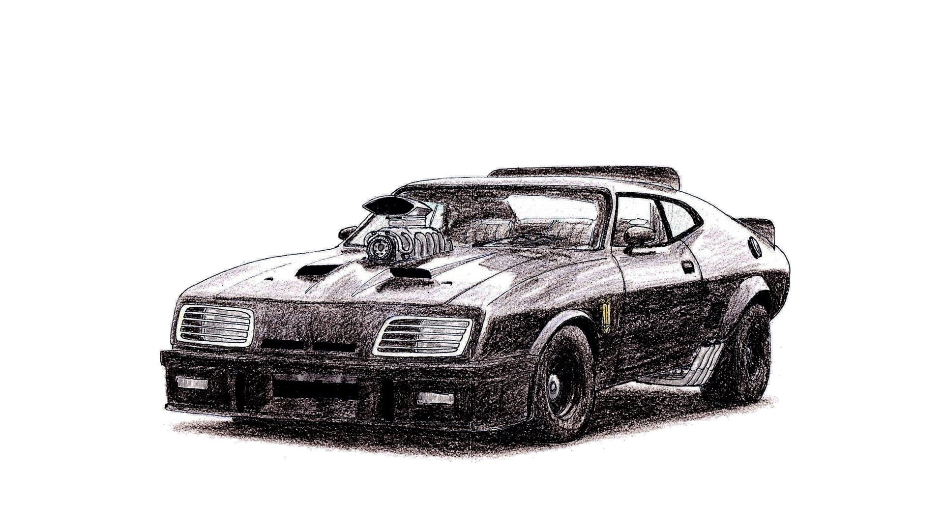 Vehicles, Mad Max Interceptor, 1080P, HD Wallpaper